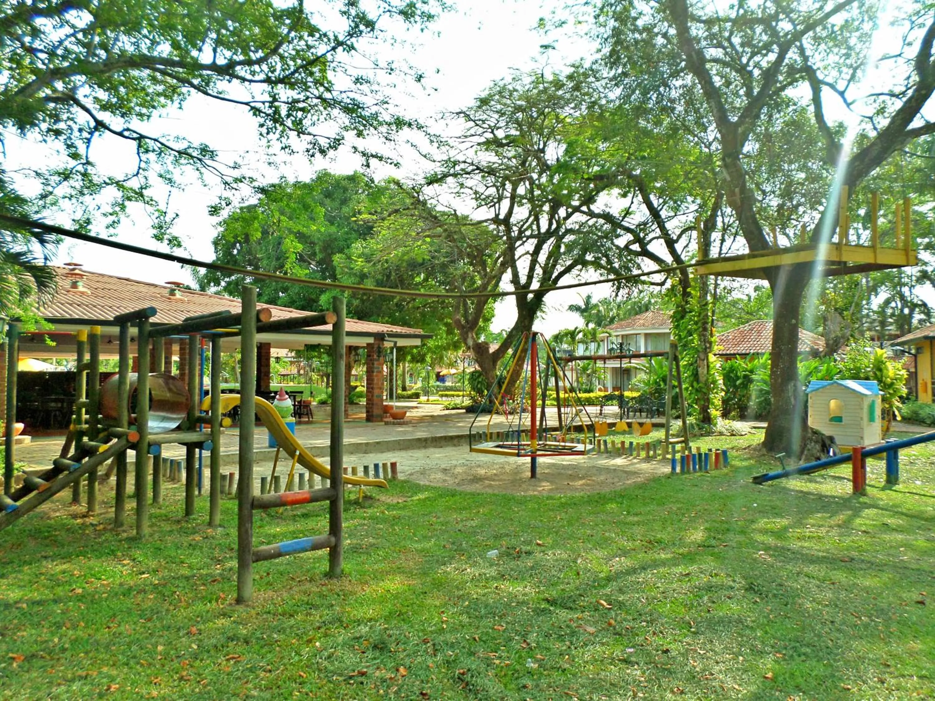 Children play ground in Hotel Campestre La Potra