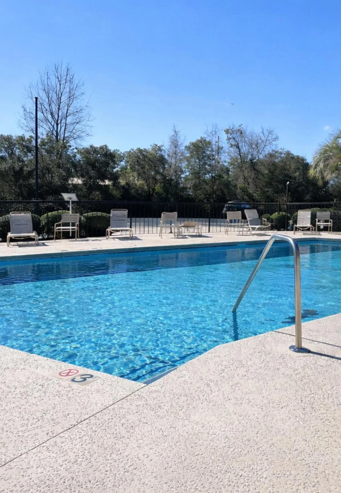 Pool view in Days Inn by Wyndham Statesboro