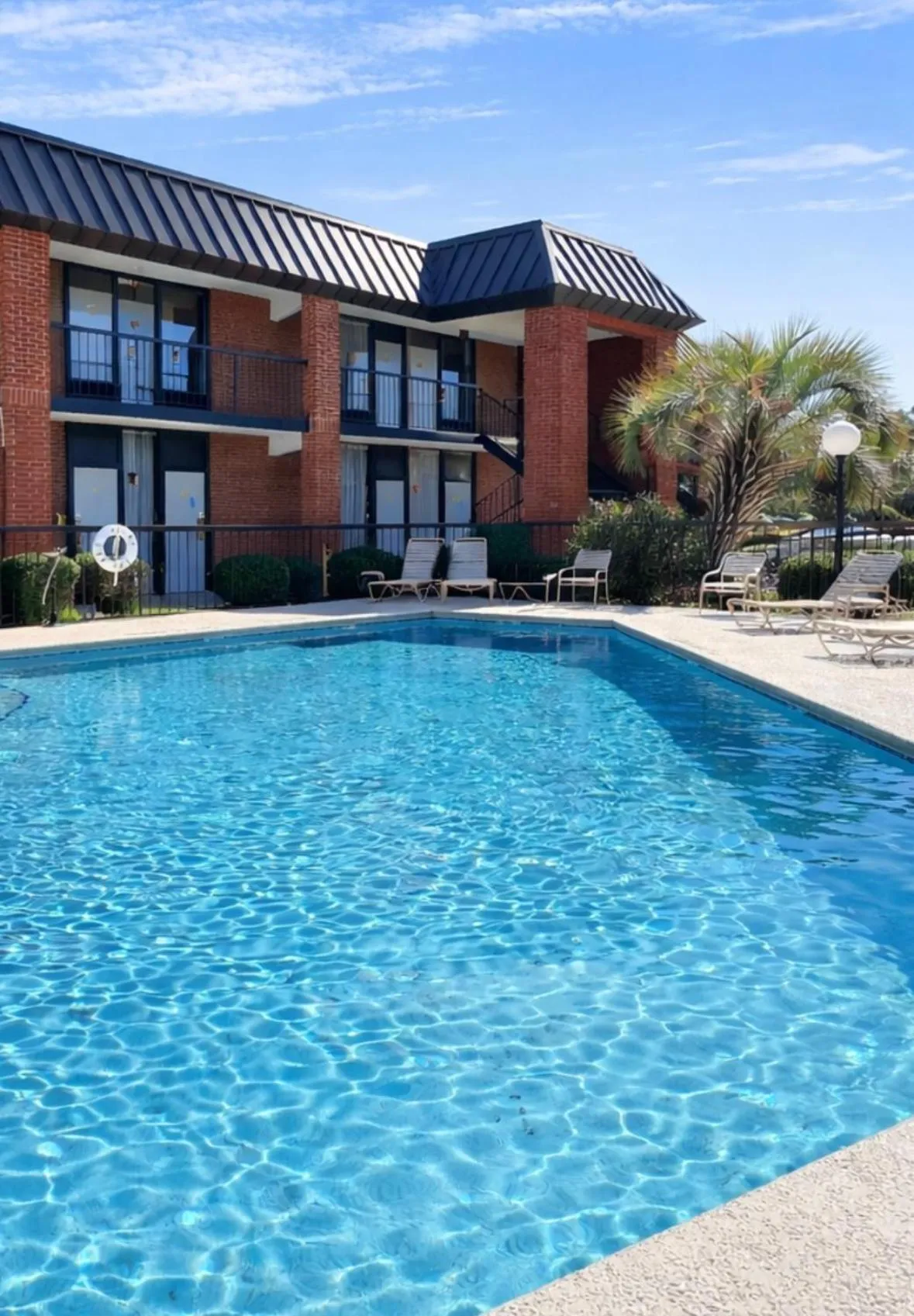 Pool view in Days Inn by Wyndham Statesboro