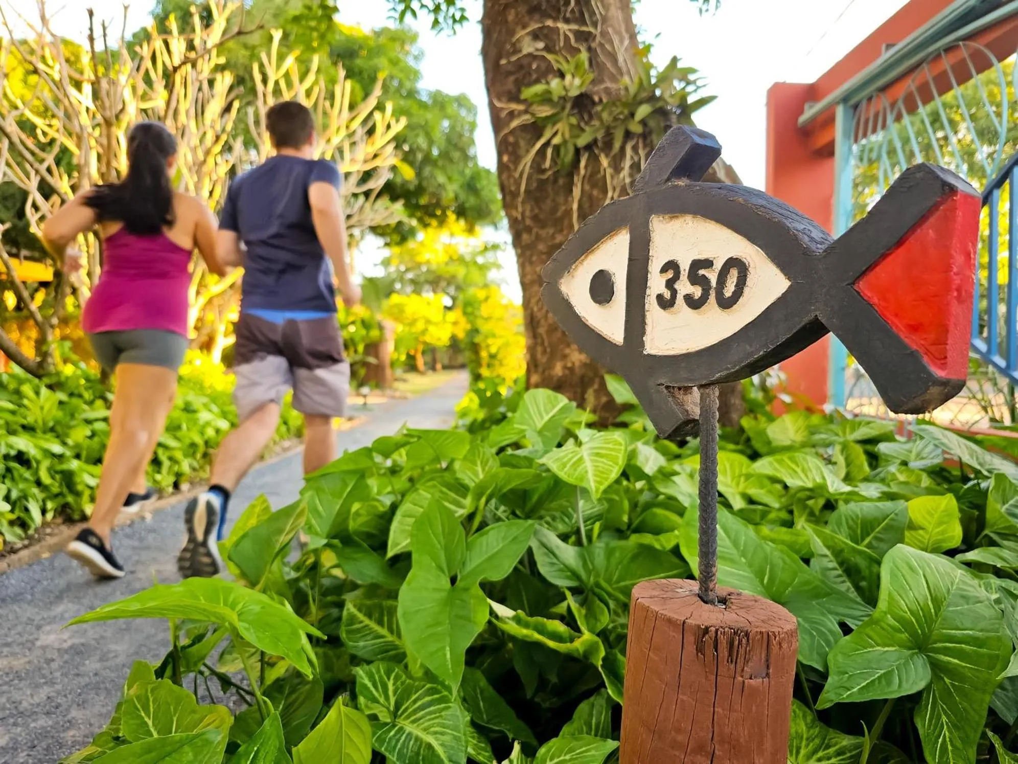 Garden in Hotel Pousada Águas de Bonito
