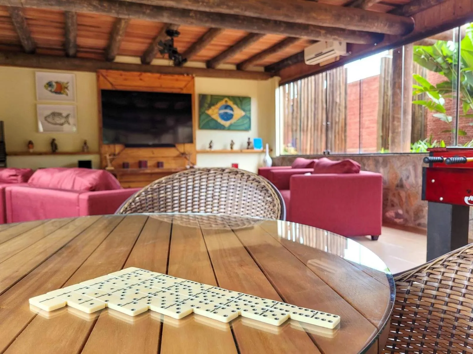 Game Room in Hotel Pousada Águas de Bonito