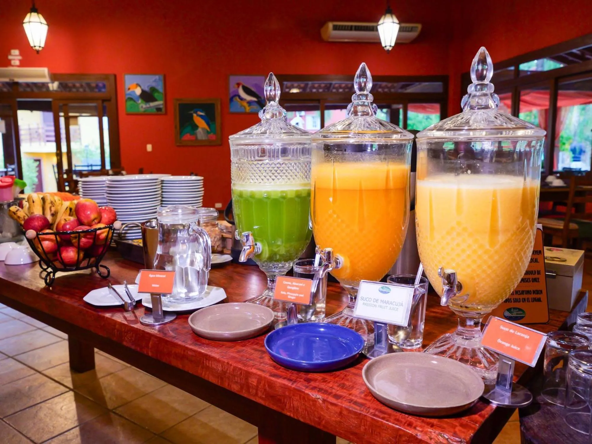 Breakfast in Hotel Pousada Águas de Bonito