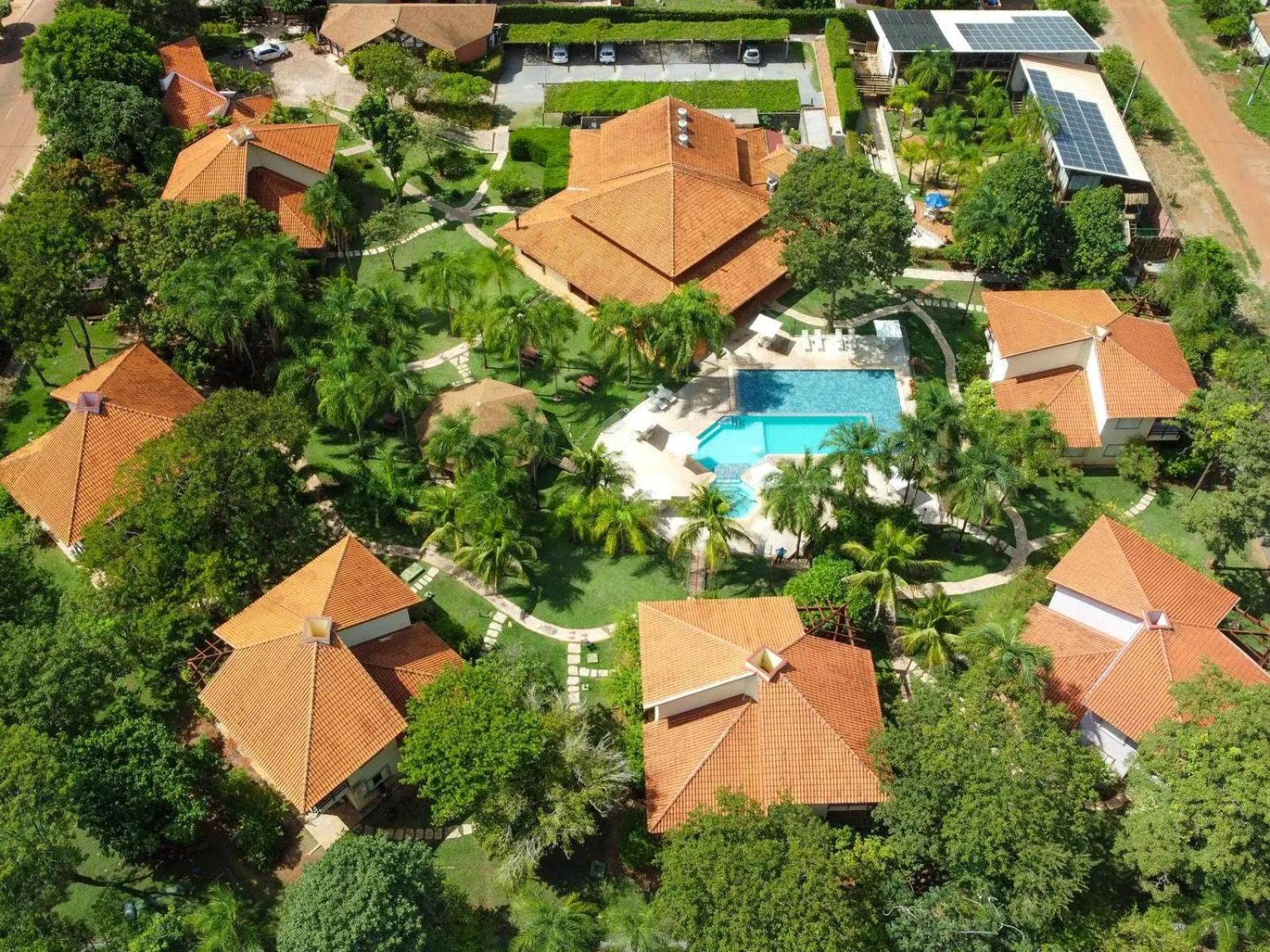 Bird's eye view in Hotel Pousada Águas de Bonito