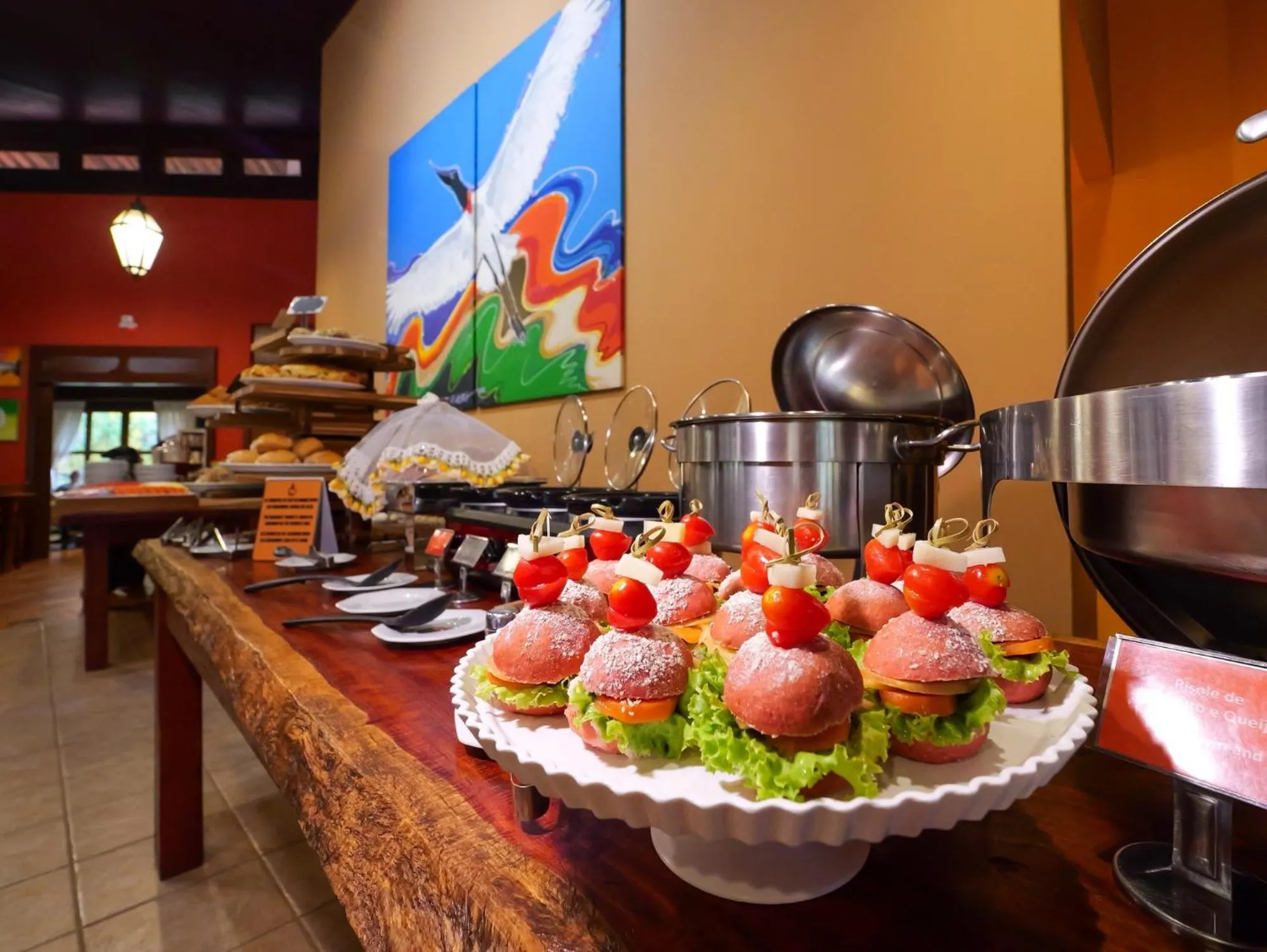 Breakfast in Hotel Pousada Águas de Bonito