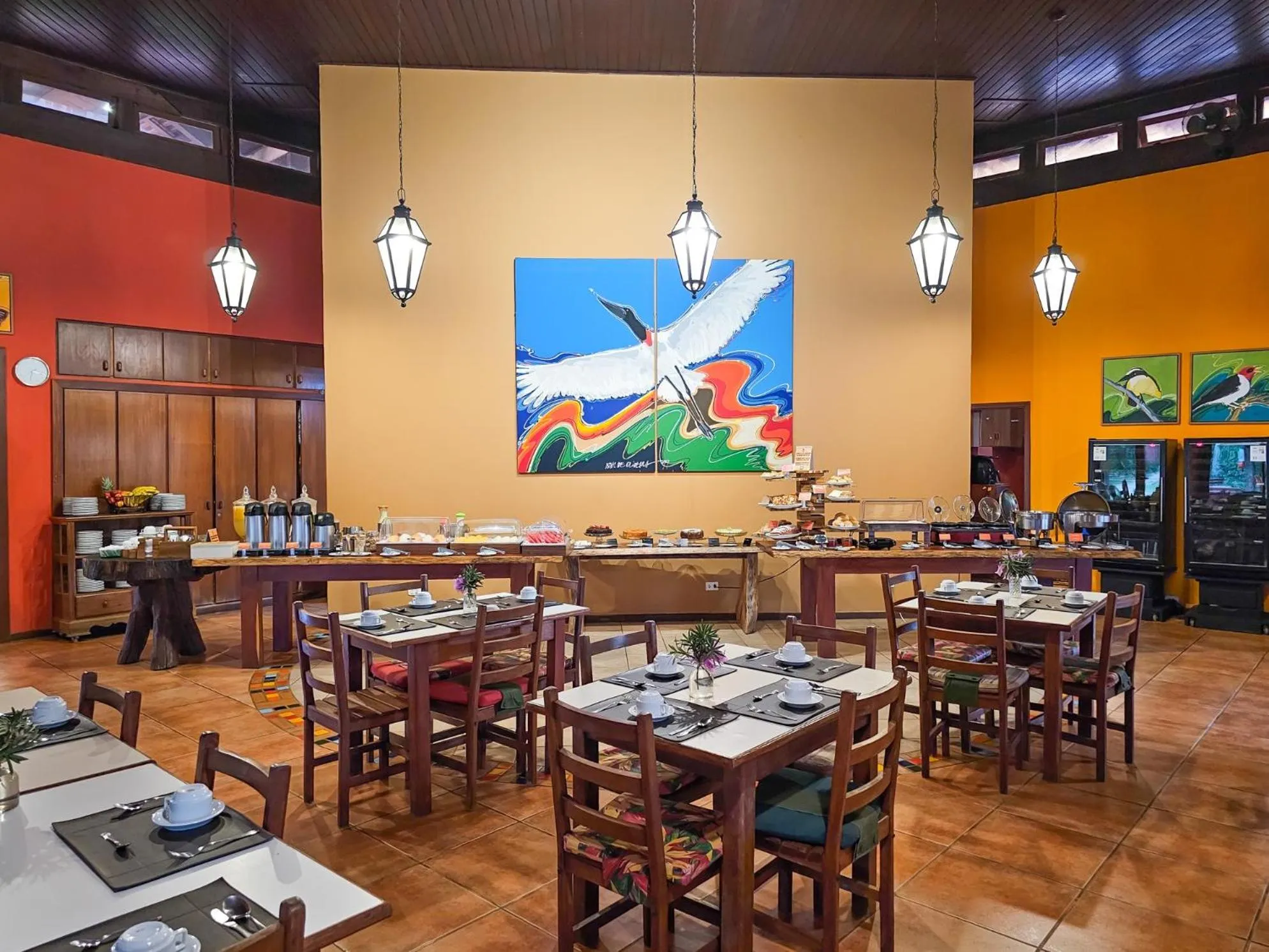 Breakfast in Hotel Pousada Águas de Bonito