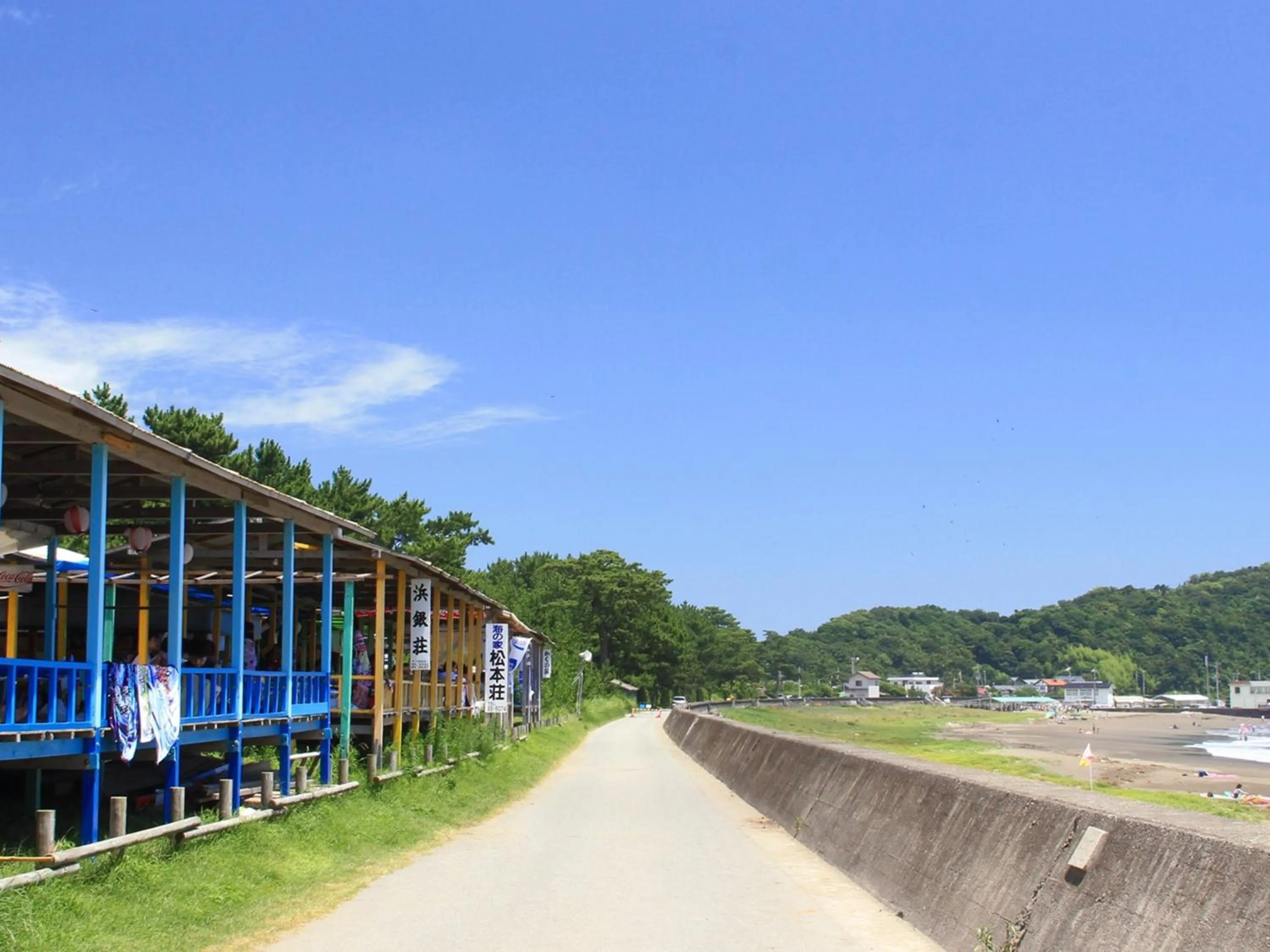 Nearby landmark in momijigawa onsen