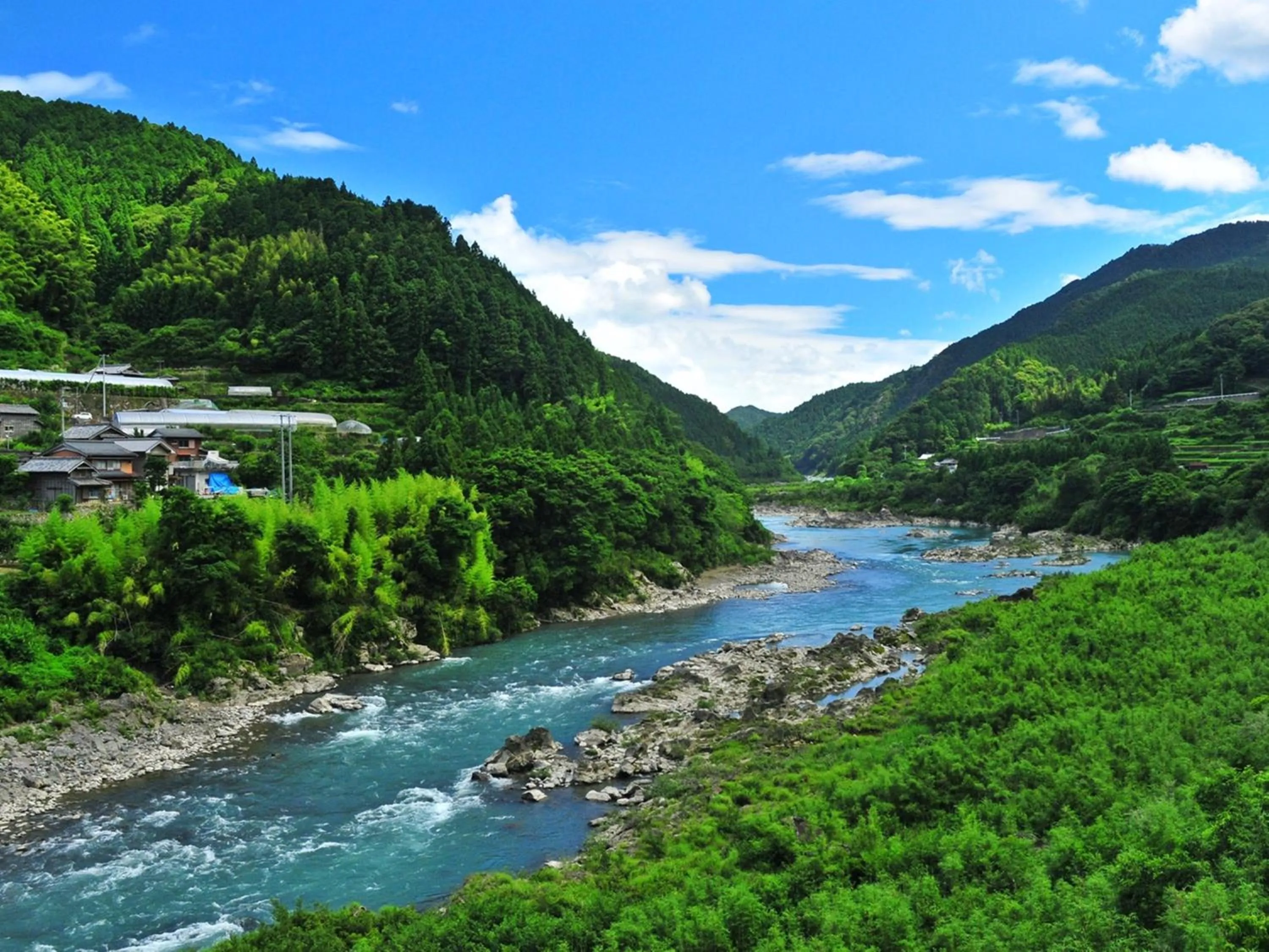 Nearby landmark in momijigawa onsen