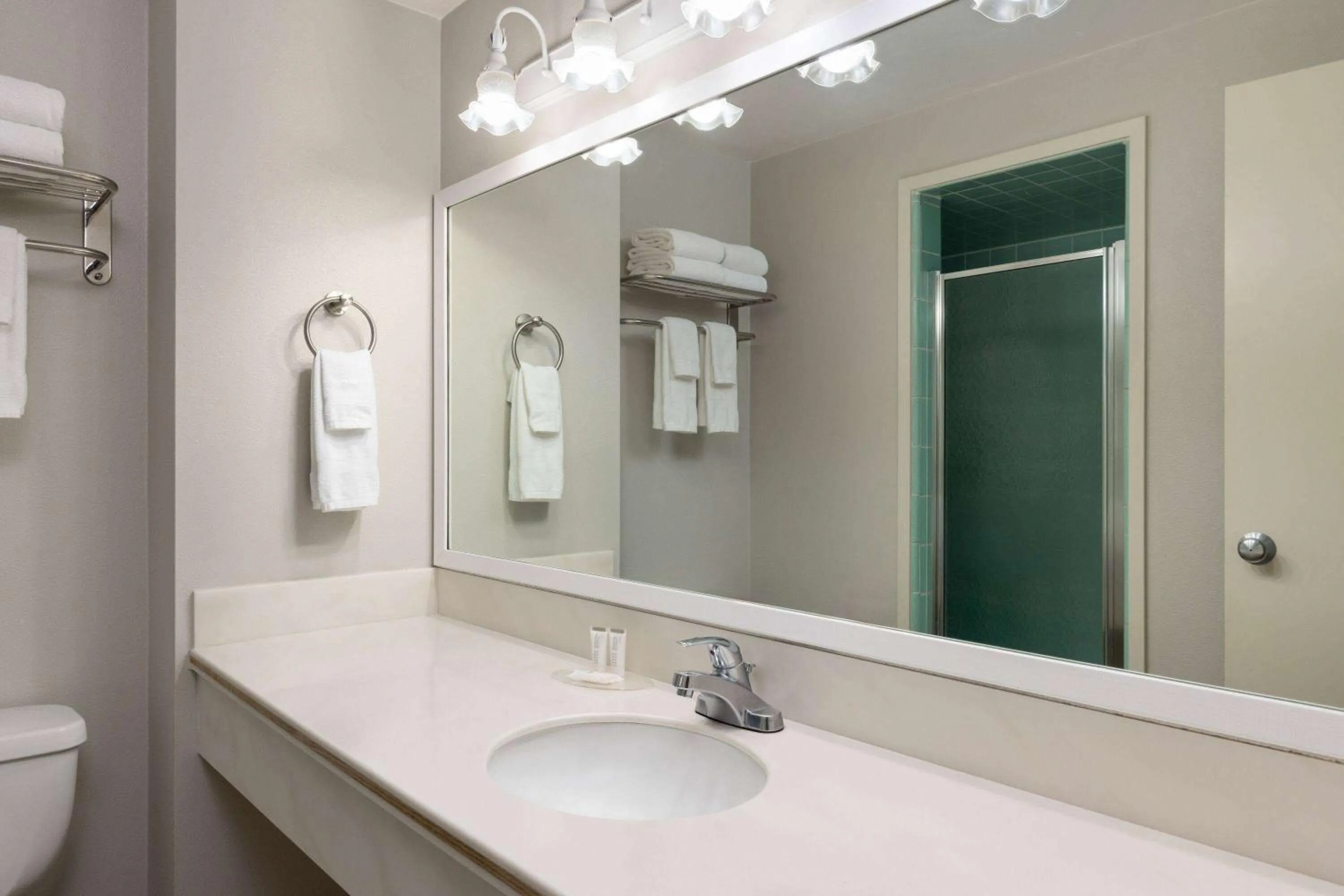 Bathroom in Travelodge by Wyndham Monterey Bay