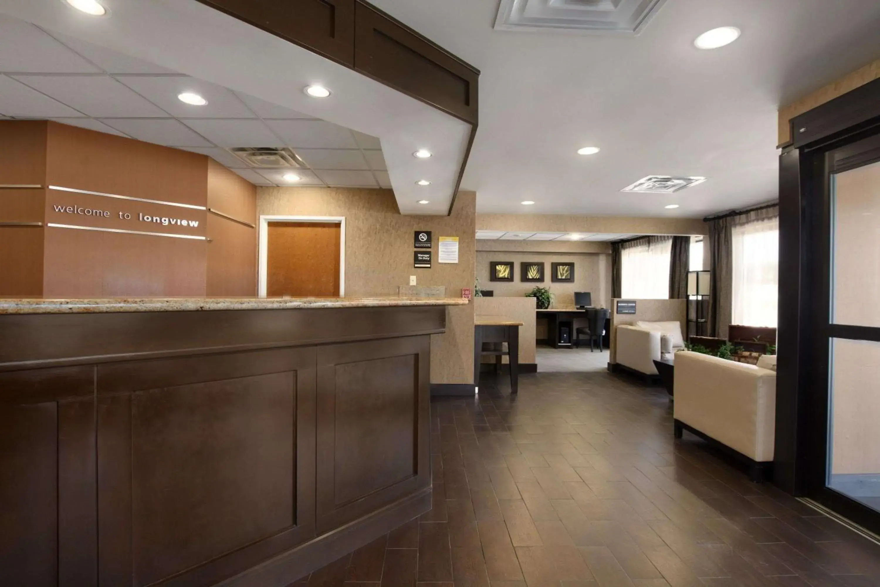 Lobby or reception in Days Inn by Wyndham Longview South Lobby or reception in Days Inn by Wyndham Longview South