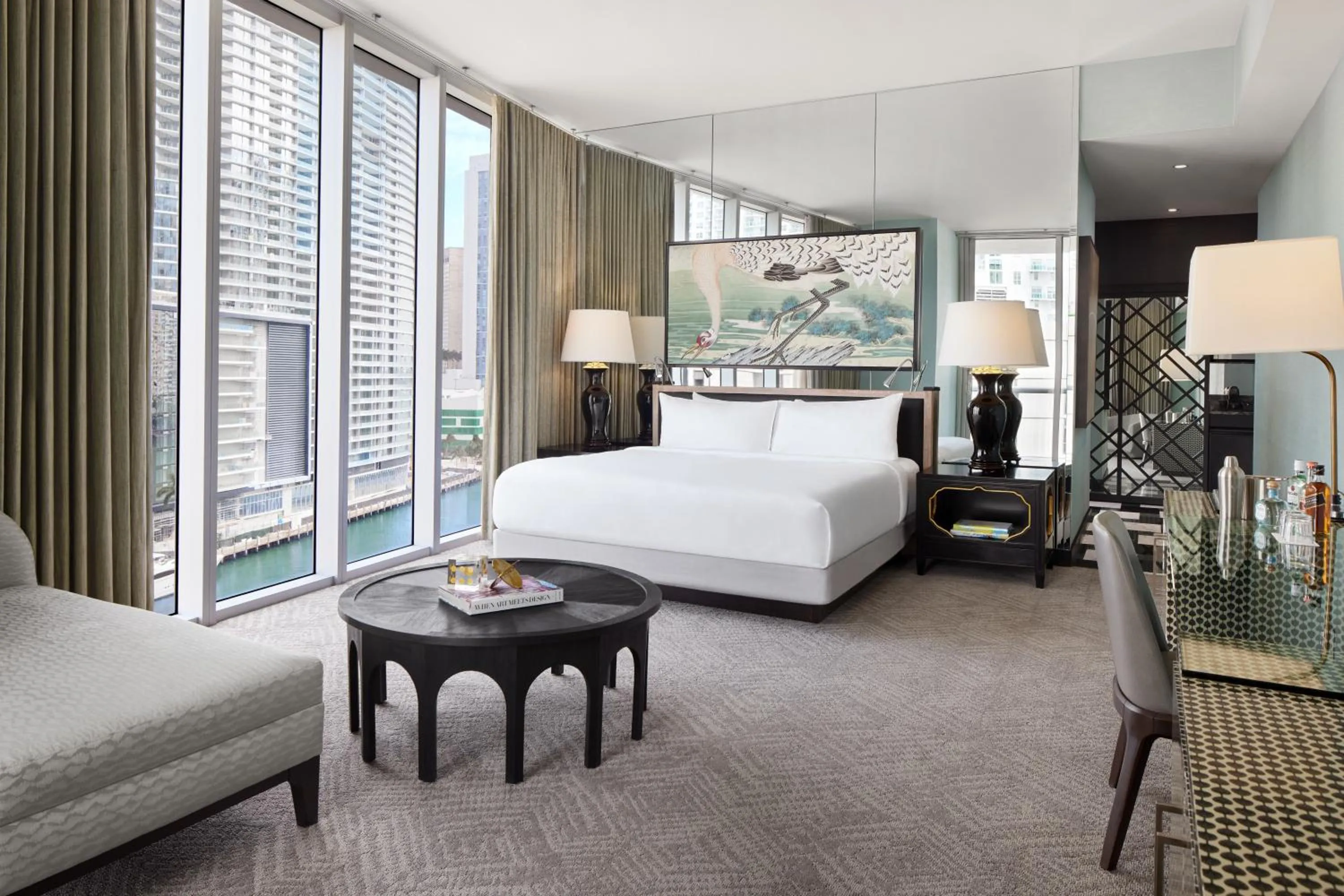 Photo of the whole room, Bed in W Miami