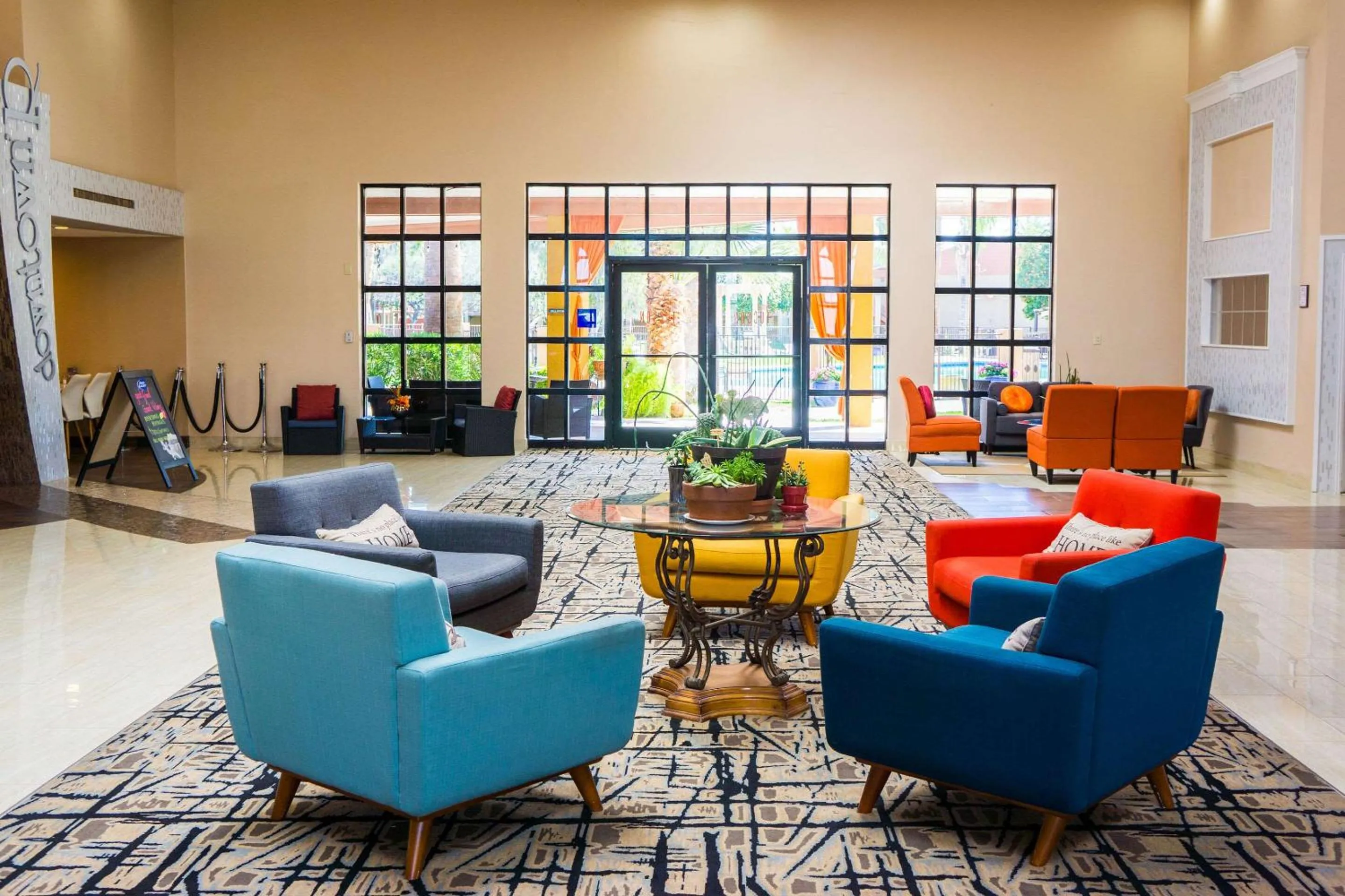 Lobby or reception in Hotel Tucson City Center, an Ascend Hotel Collection Member