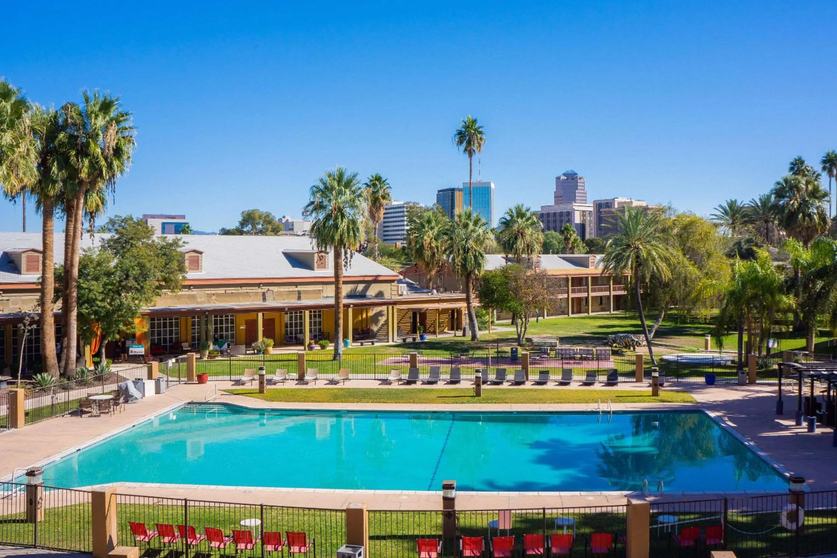 Swimming Pool in Hotel Tucson City Center, an Ascend Hotel Collection Member