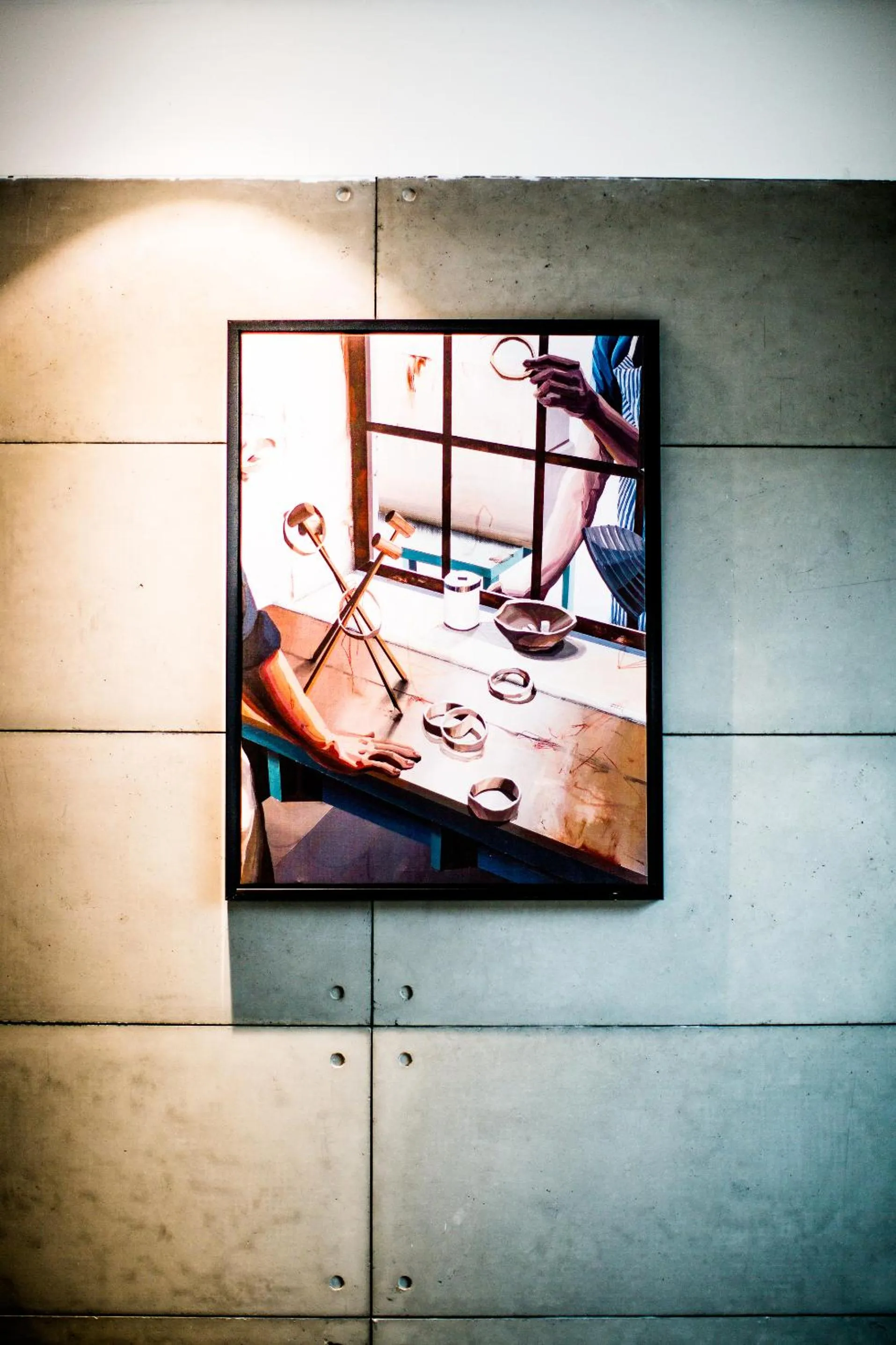 TV/Entertainment Center in Arrivee Hotel