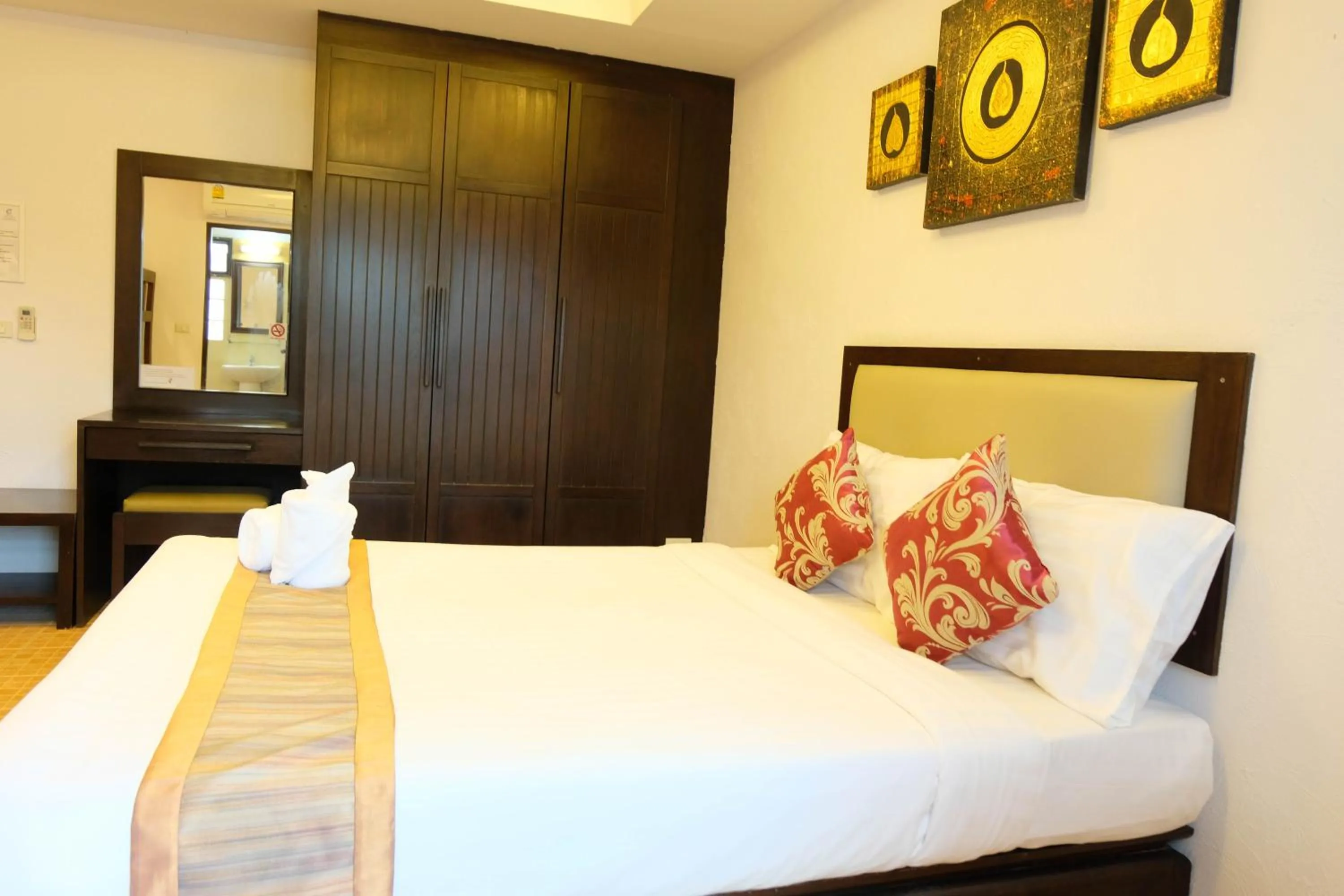 Bed in Arina Boutique Residence