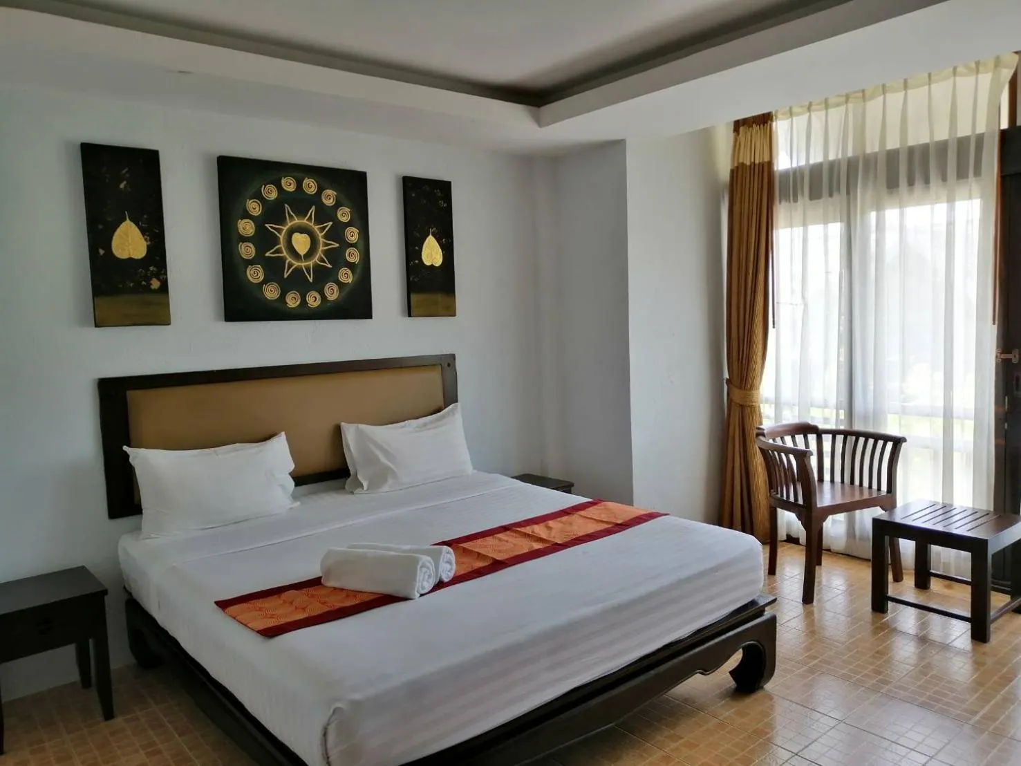 Bed in Arina Boutique Residence