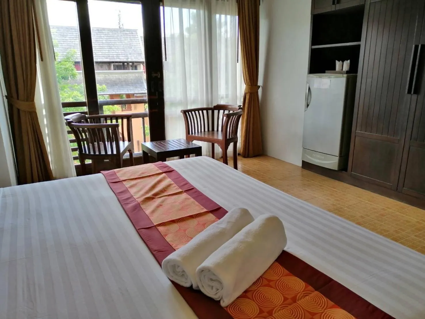 Bed in Arina Boutique Residence