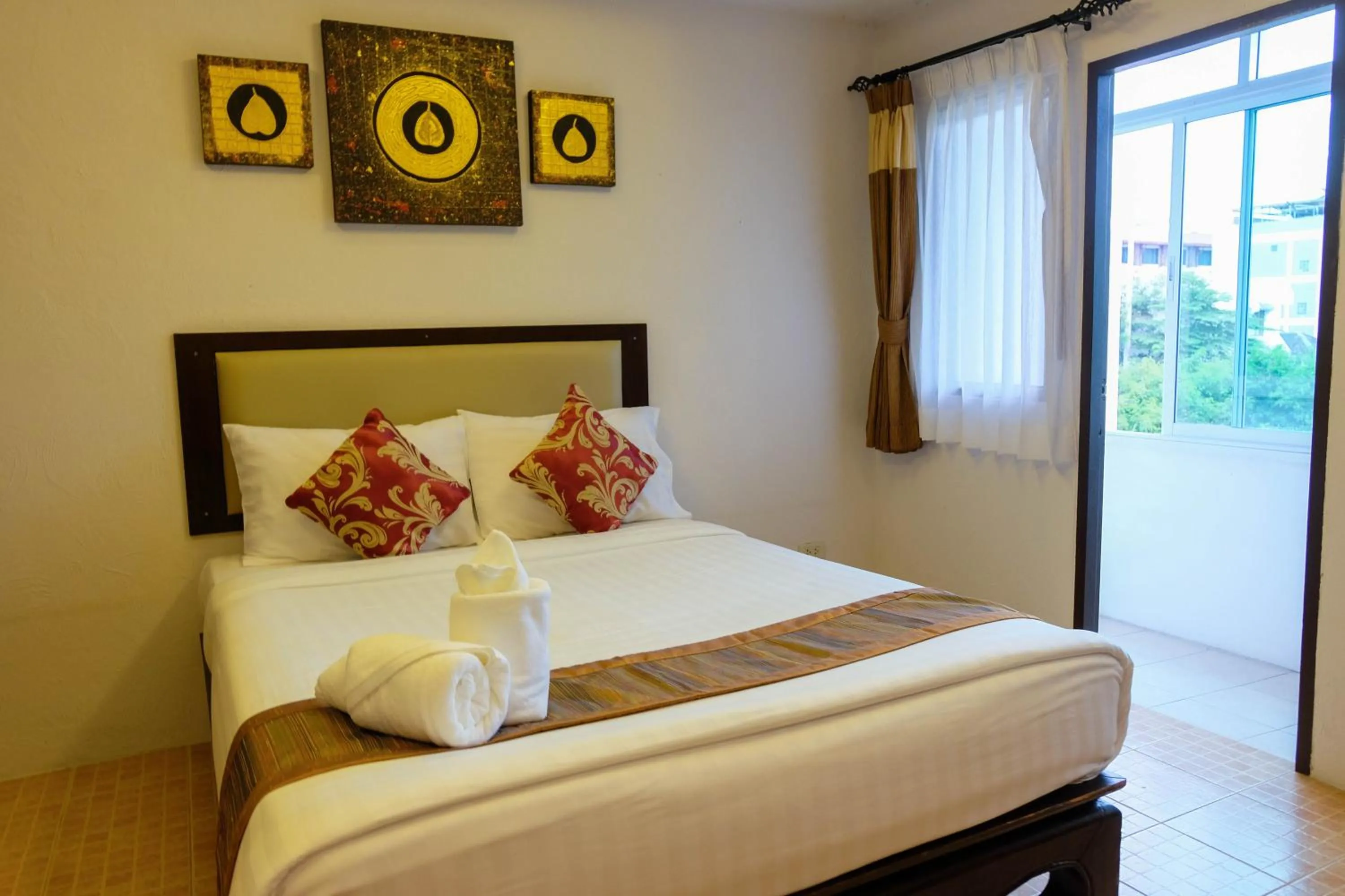 Bed in Arina Boutique Residence