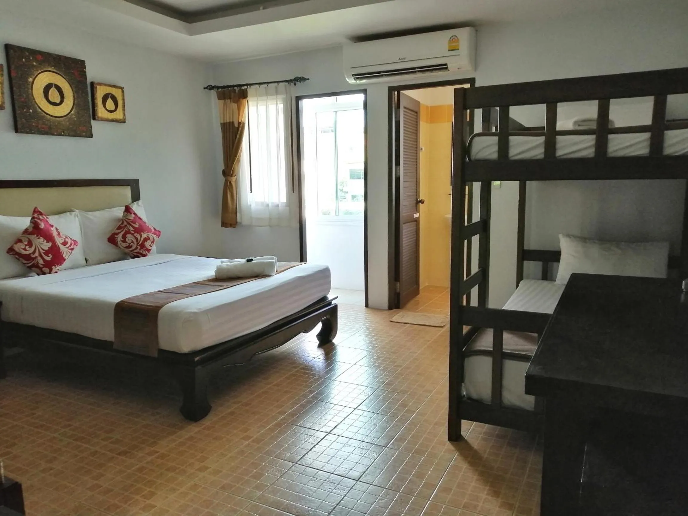 Bed in Arina Boutique Residence