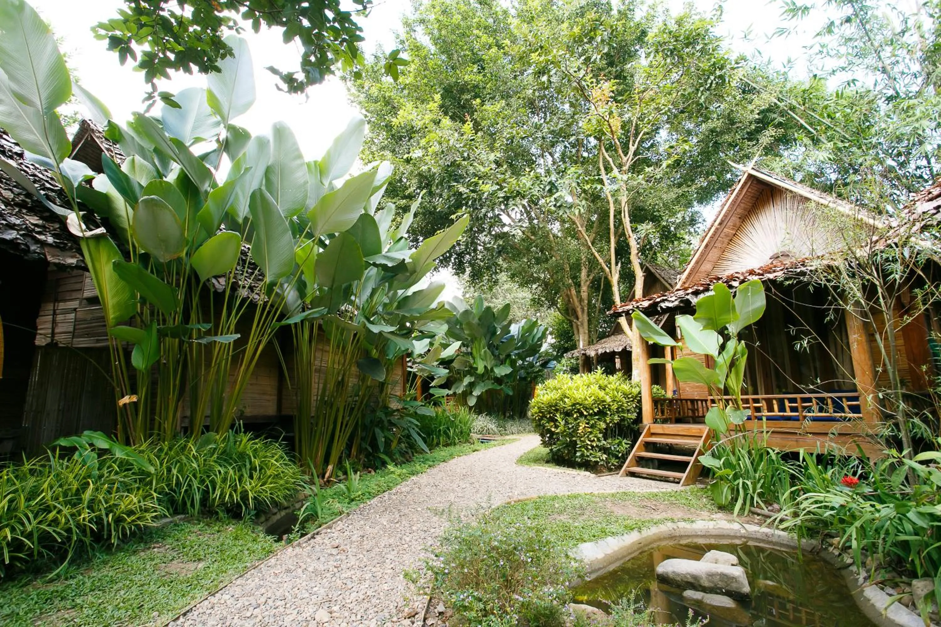 Property building in Pai Village Boutique Resort
