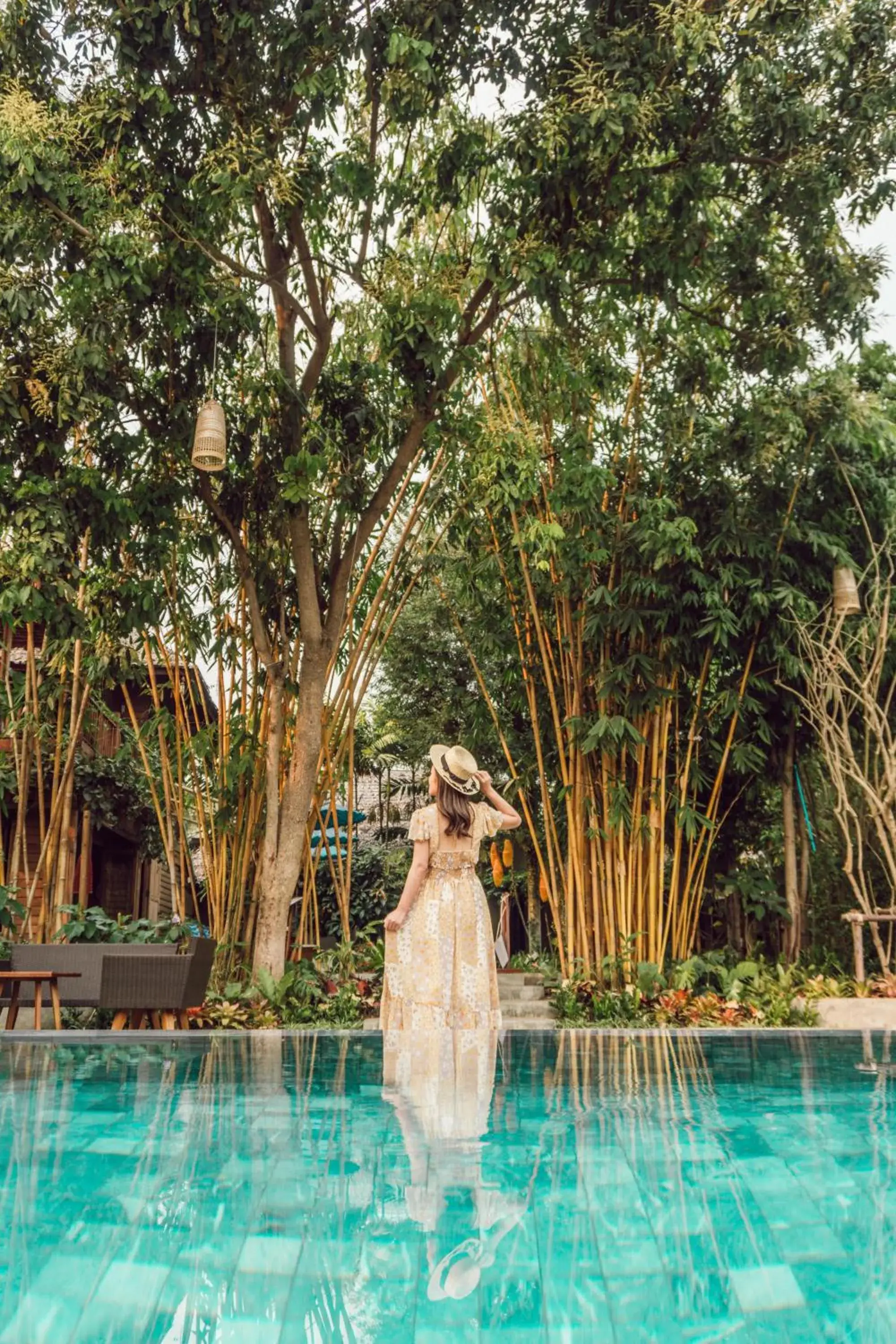 Swimming pool in Pai Village Boutique Resort Swimming pool in Pai Village Boutique Resort