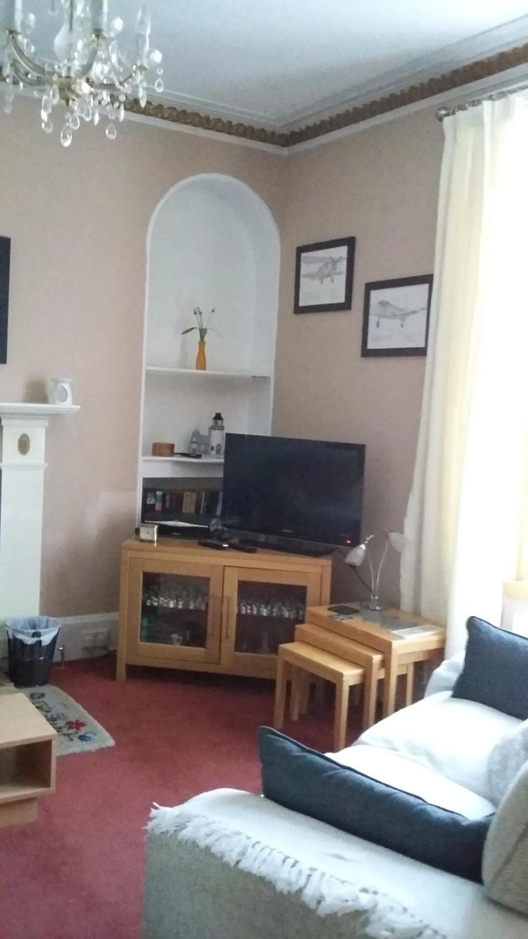 Living room in Gowanbrae