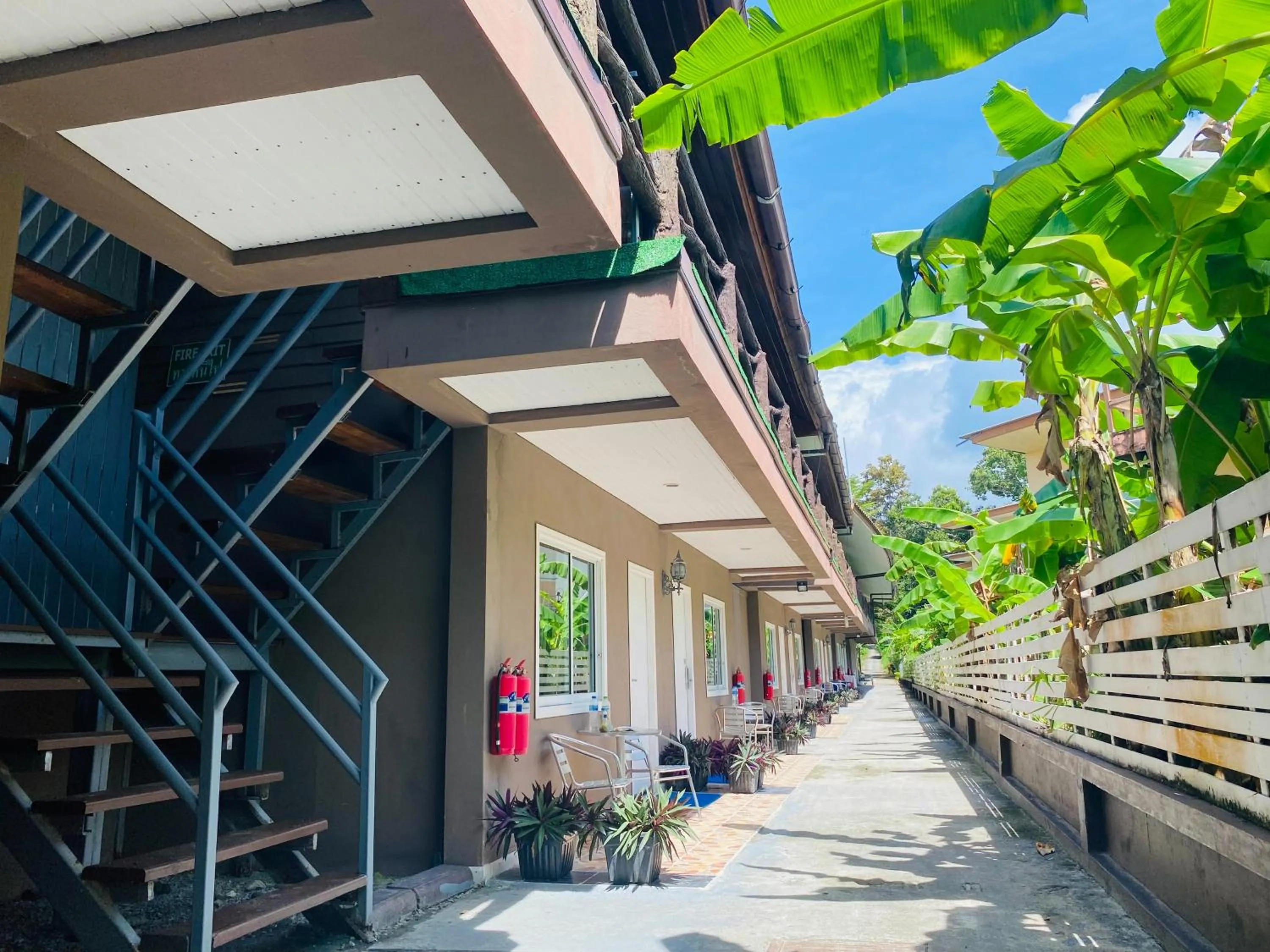 Balcony/Terrace in Bella Vista Beach Resort Koh Lipe