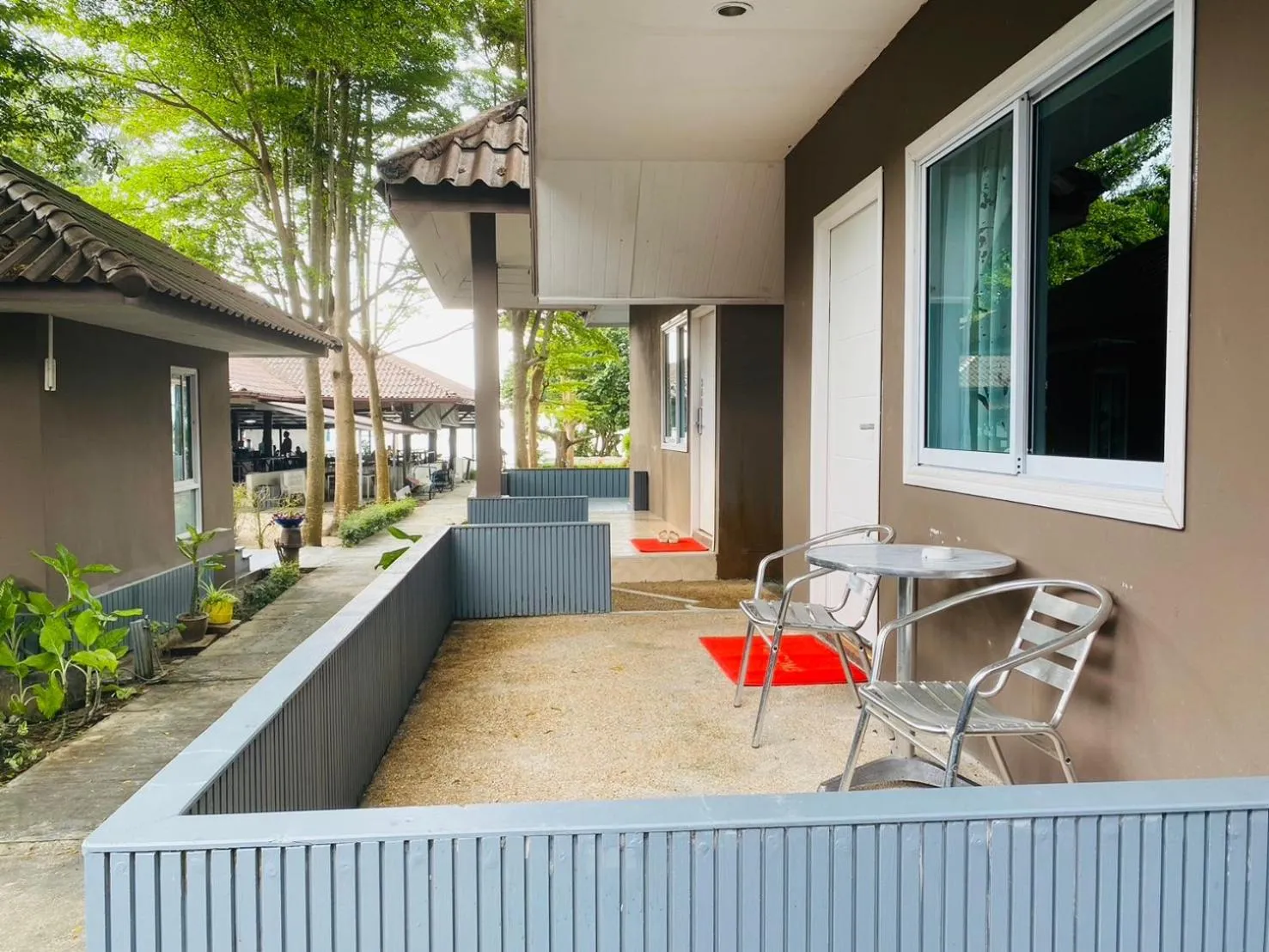 Balcony/Terrace in Bella Vista Beach Resort Koh Lipe