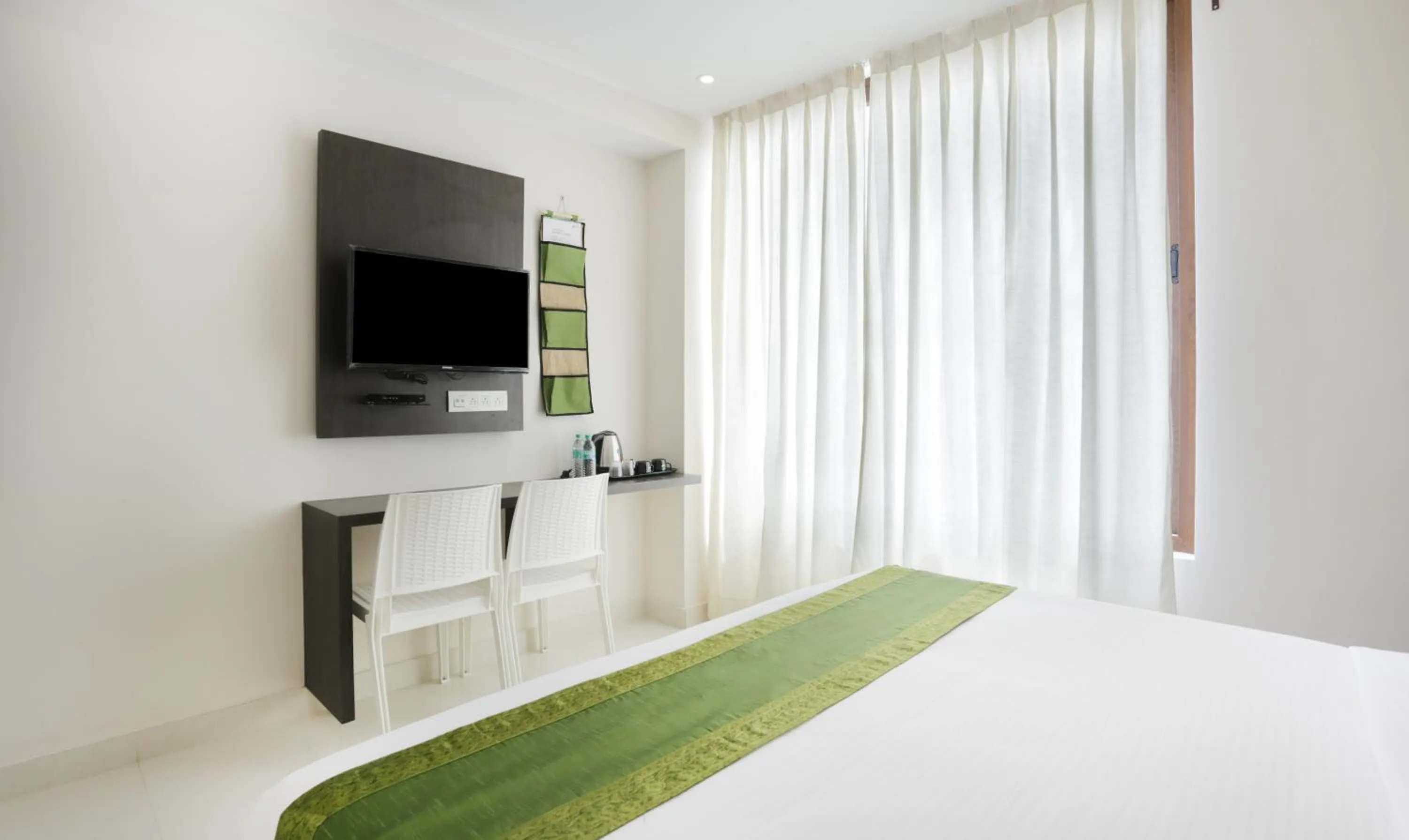 Bedroom, Bed in Treebo Sunrise IG Road