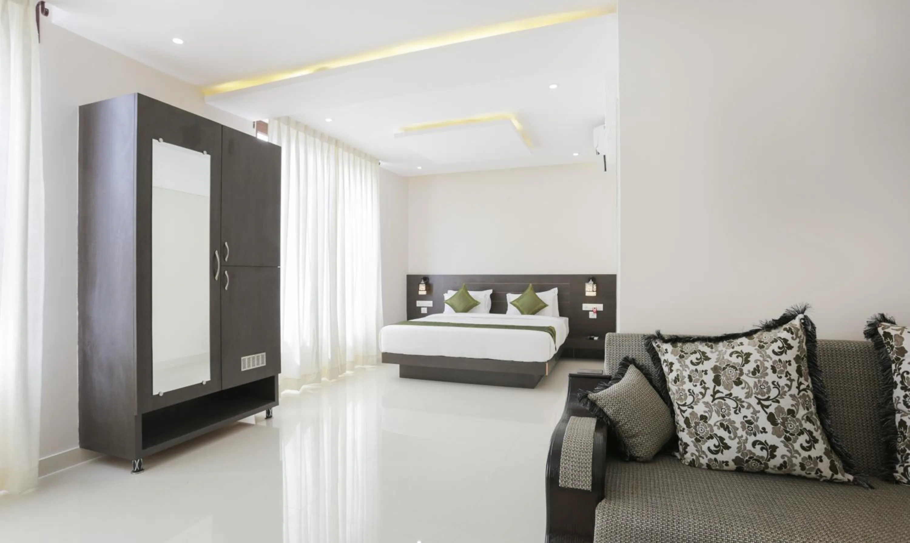 Bedroom in Treebo Sunrise IG Road