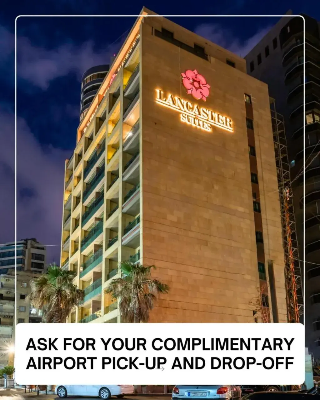 Property building in Lancaster Suites Raouche Property building in Lancaster Suites Raouche