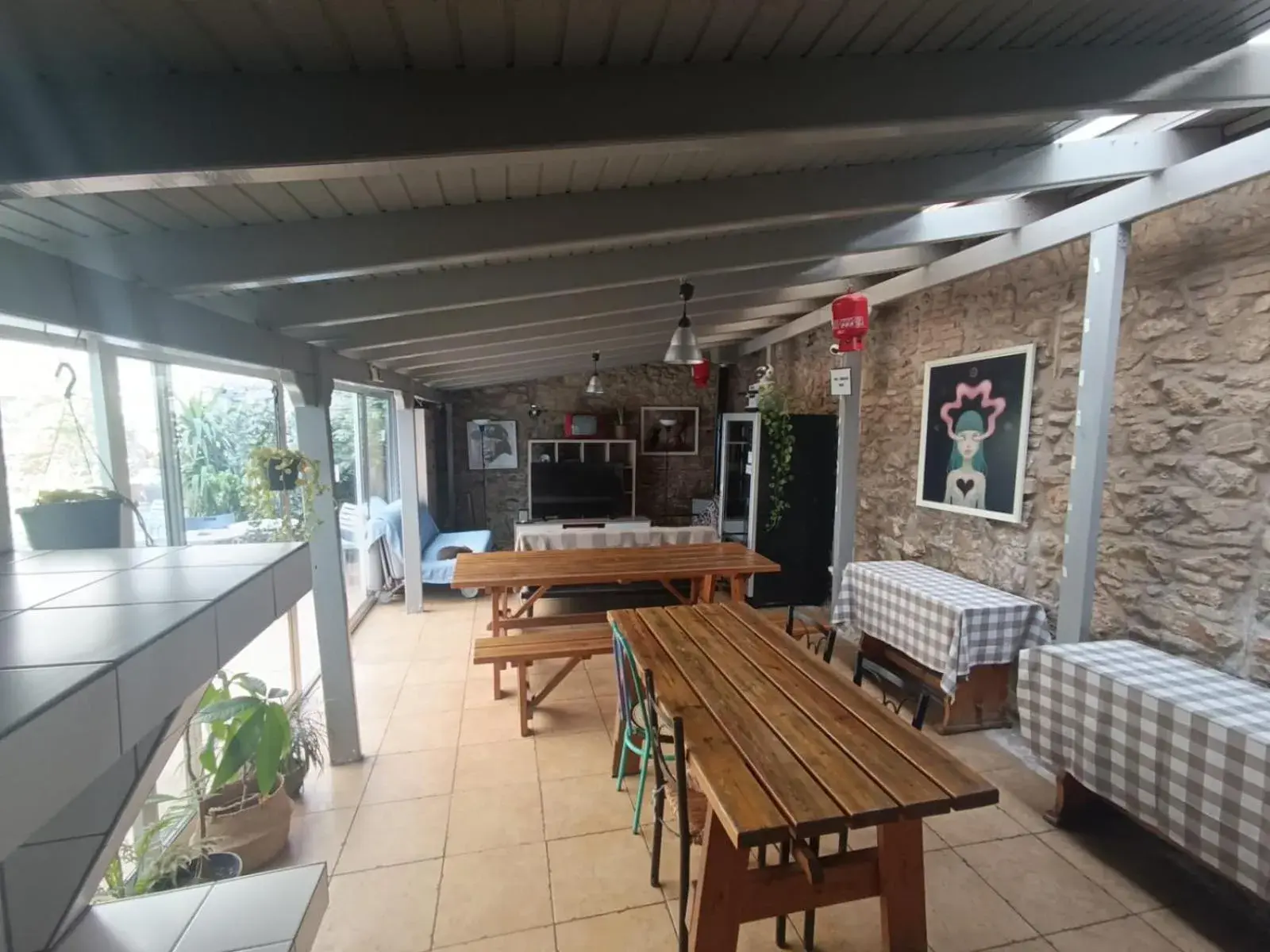 Breakfast in Dioskouros Hostel Breakfast in Dioskouros Hostel