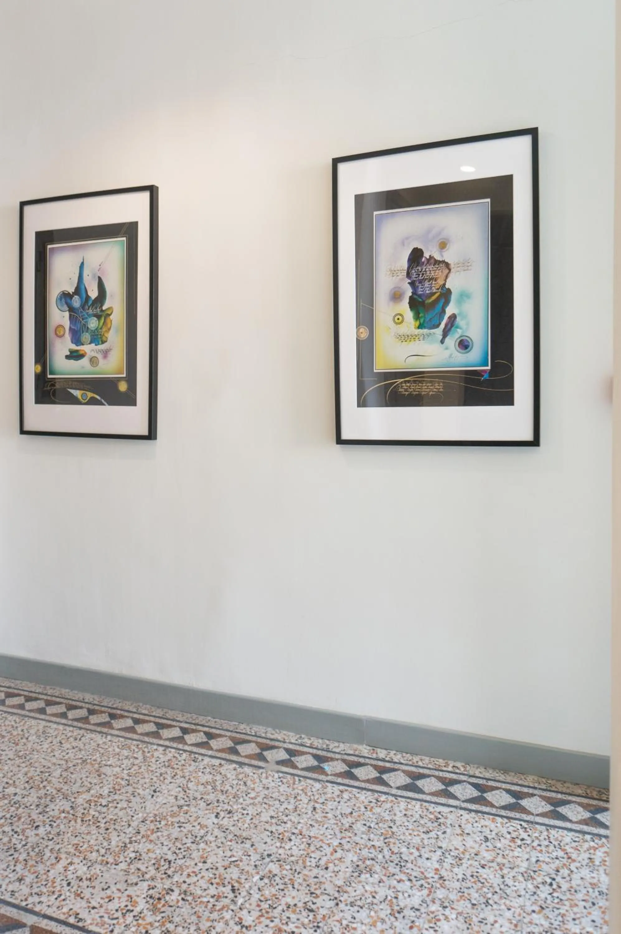 Decorative detail in Dioskouros Hostel