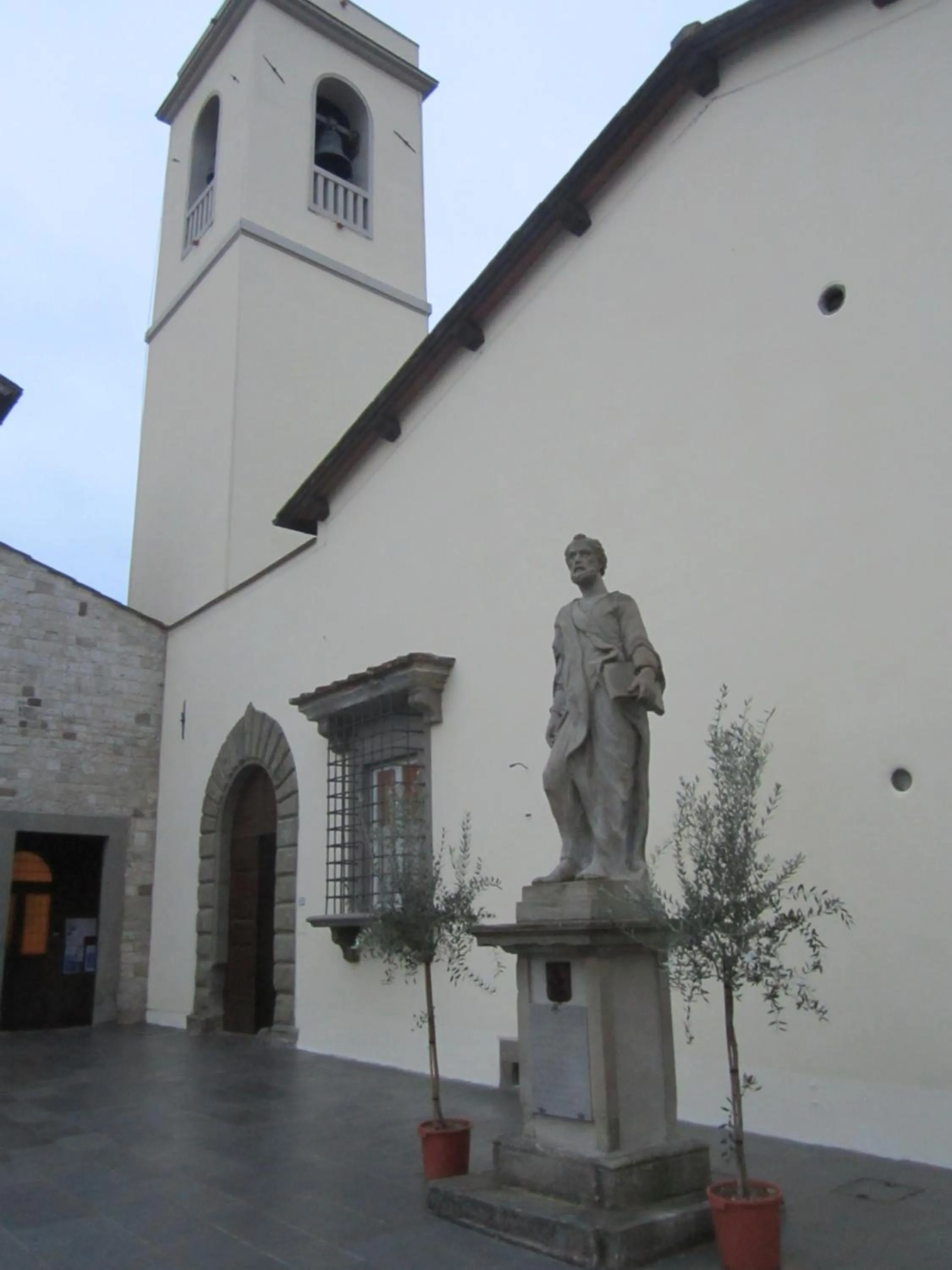 Landmark view in B&B "La Pieve" - Locanda per Viandanti
