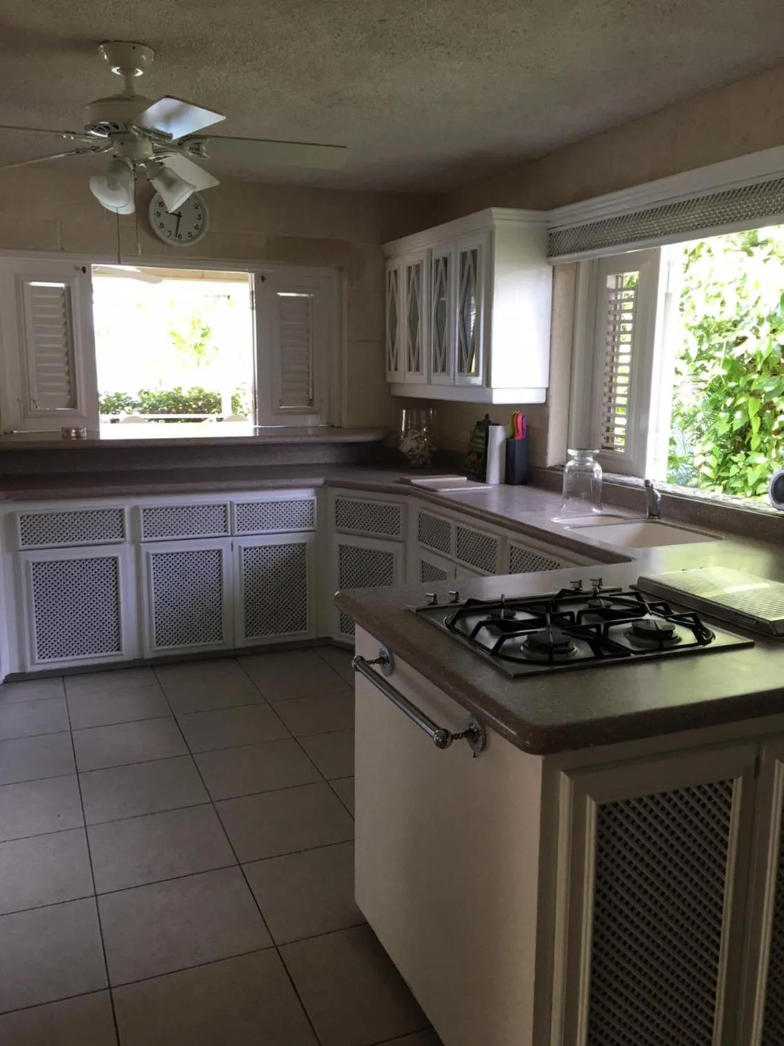 Kitchen or kitchenette in Tantalus Villa