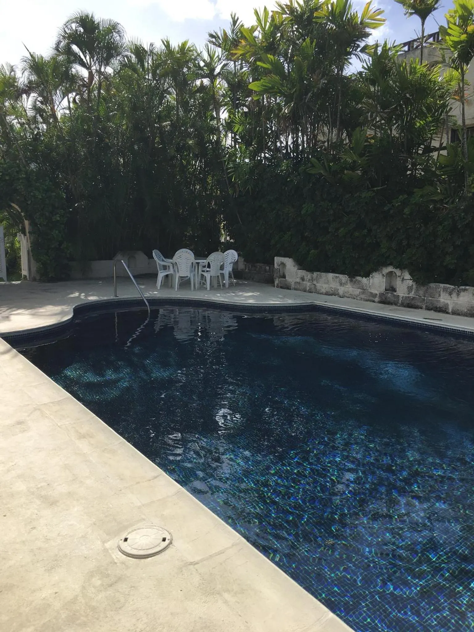 Swimming pool in Tantalus Villa