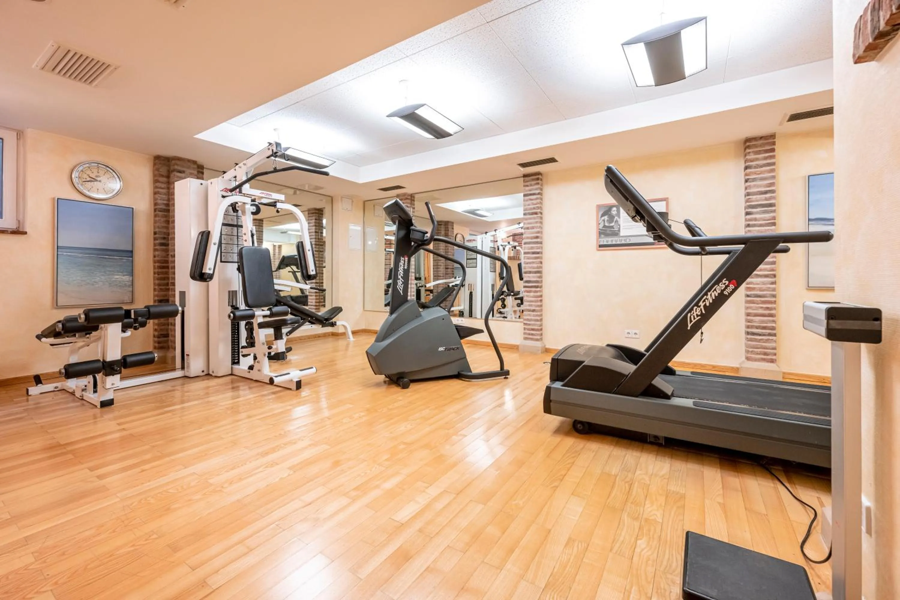 Fitness centre/facilities in Hotel Neuwirt