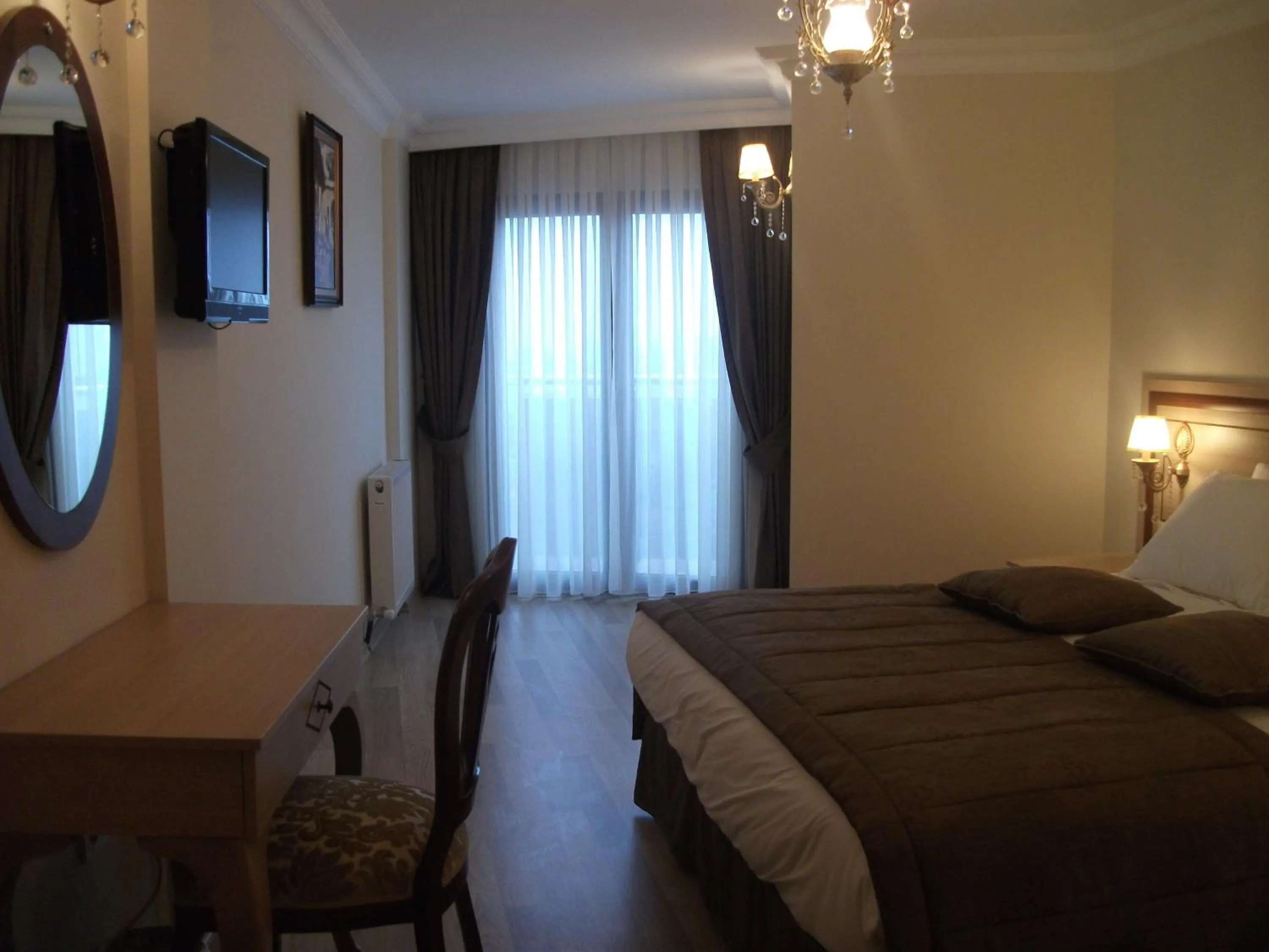 Bed in Sultan Palace Hotel