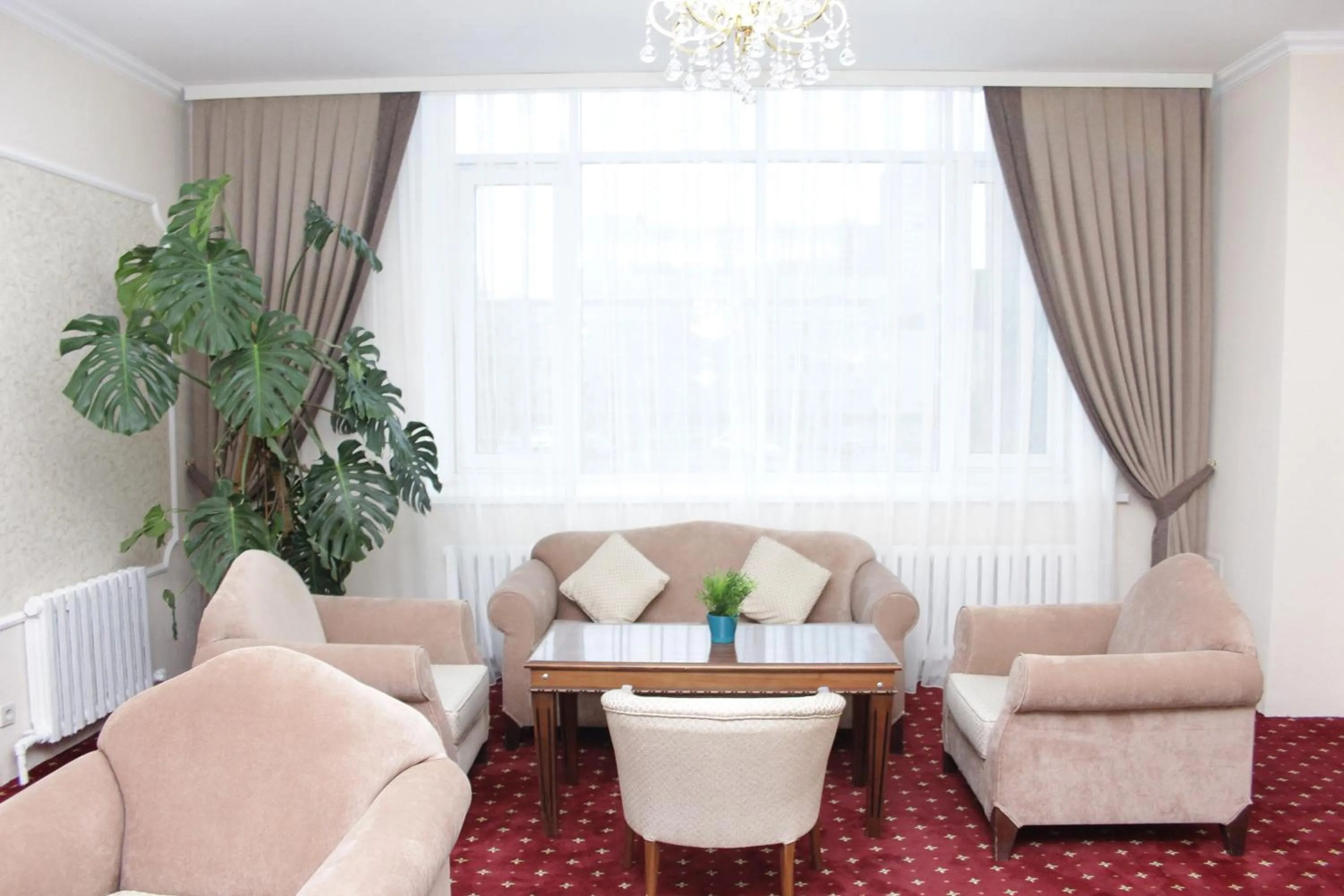 Decorative detail in Tengri Hotel