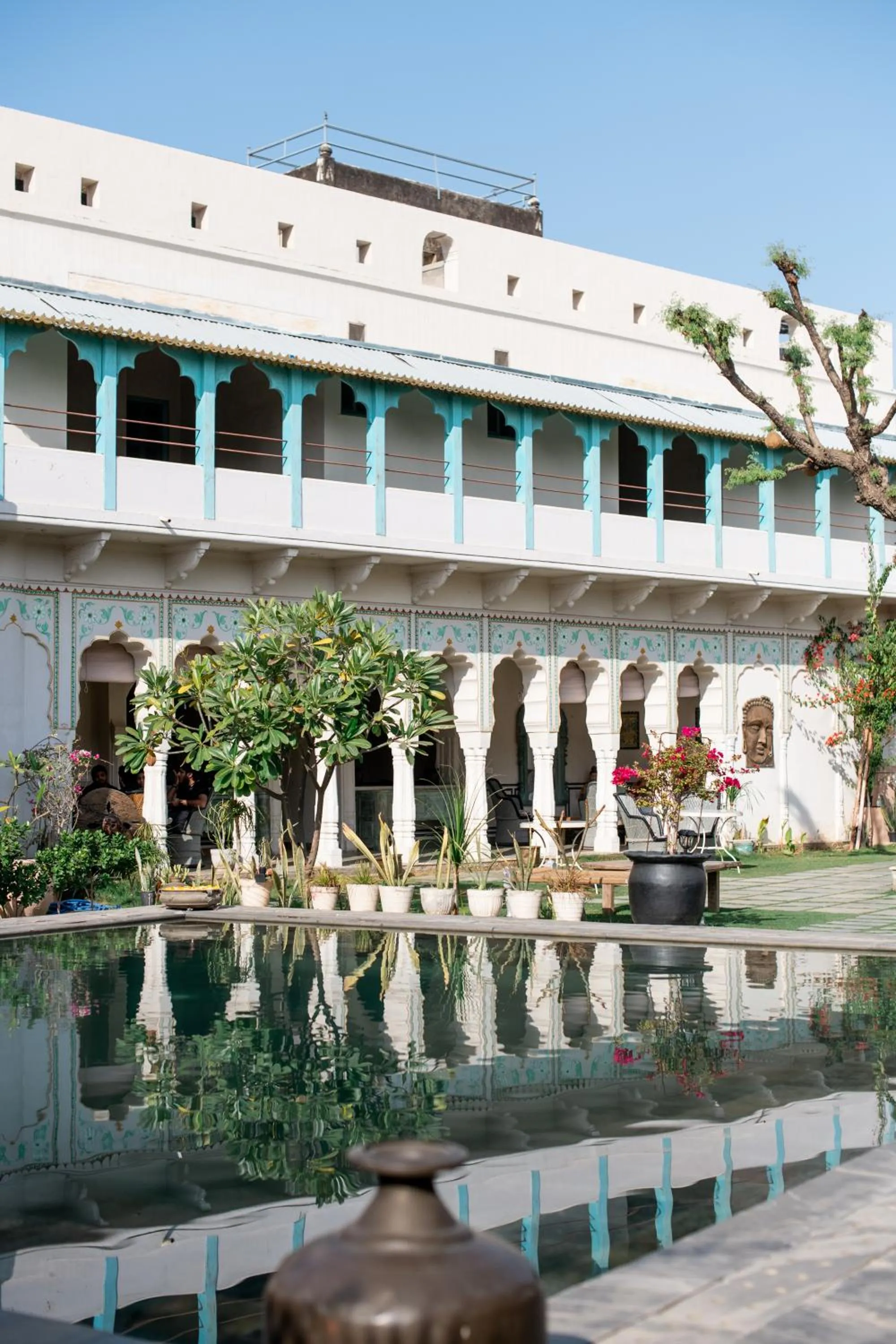 Garden in Mandawa Kothi