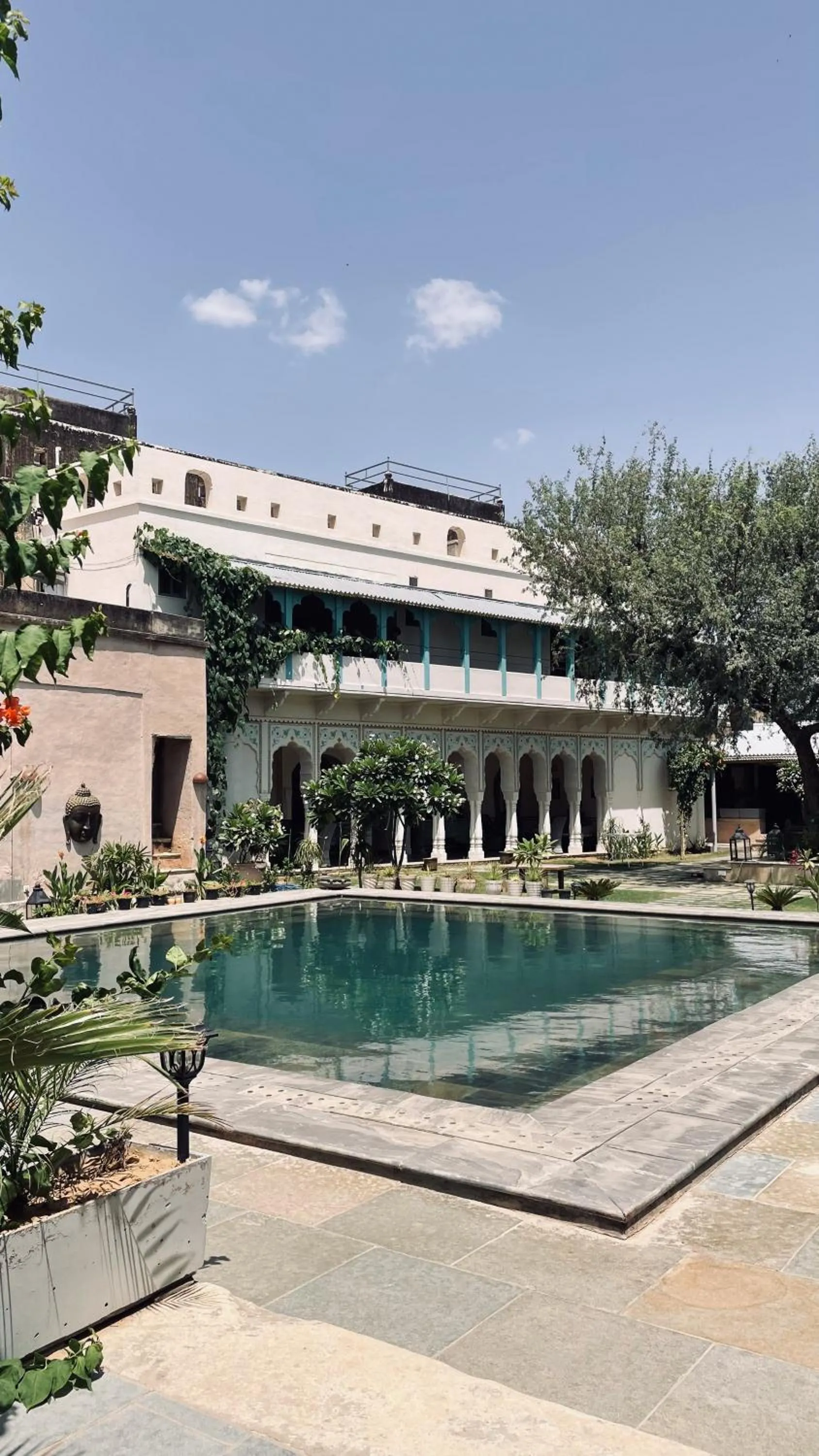Garden in Mandawa Kothi