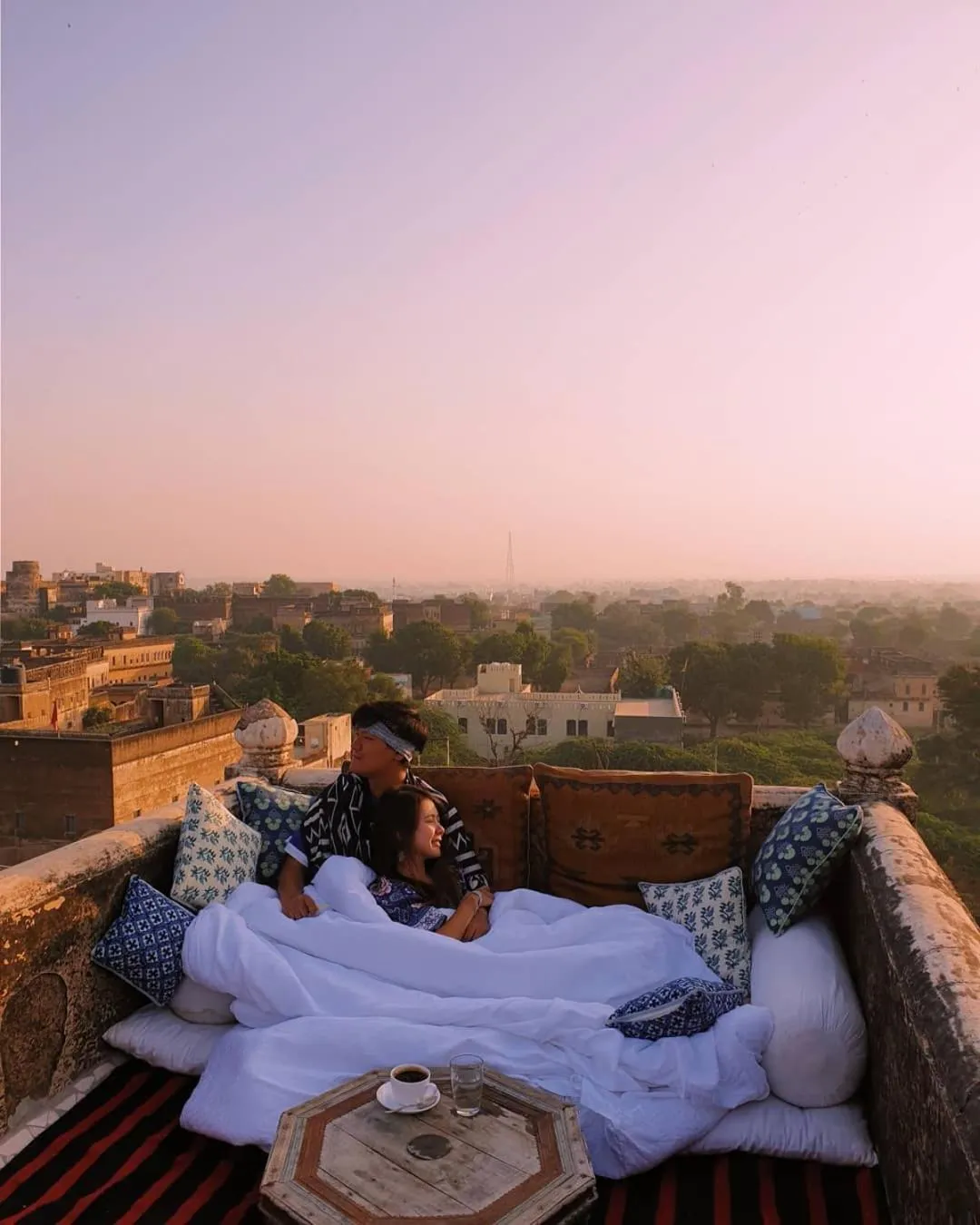 Sunset in Mandawa Kothi
