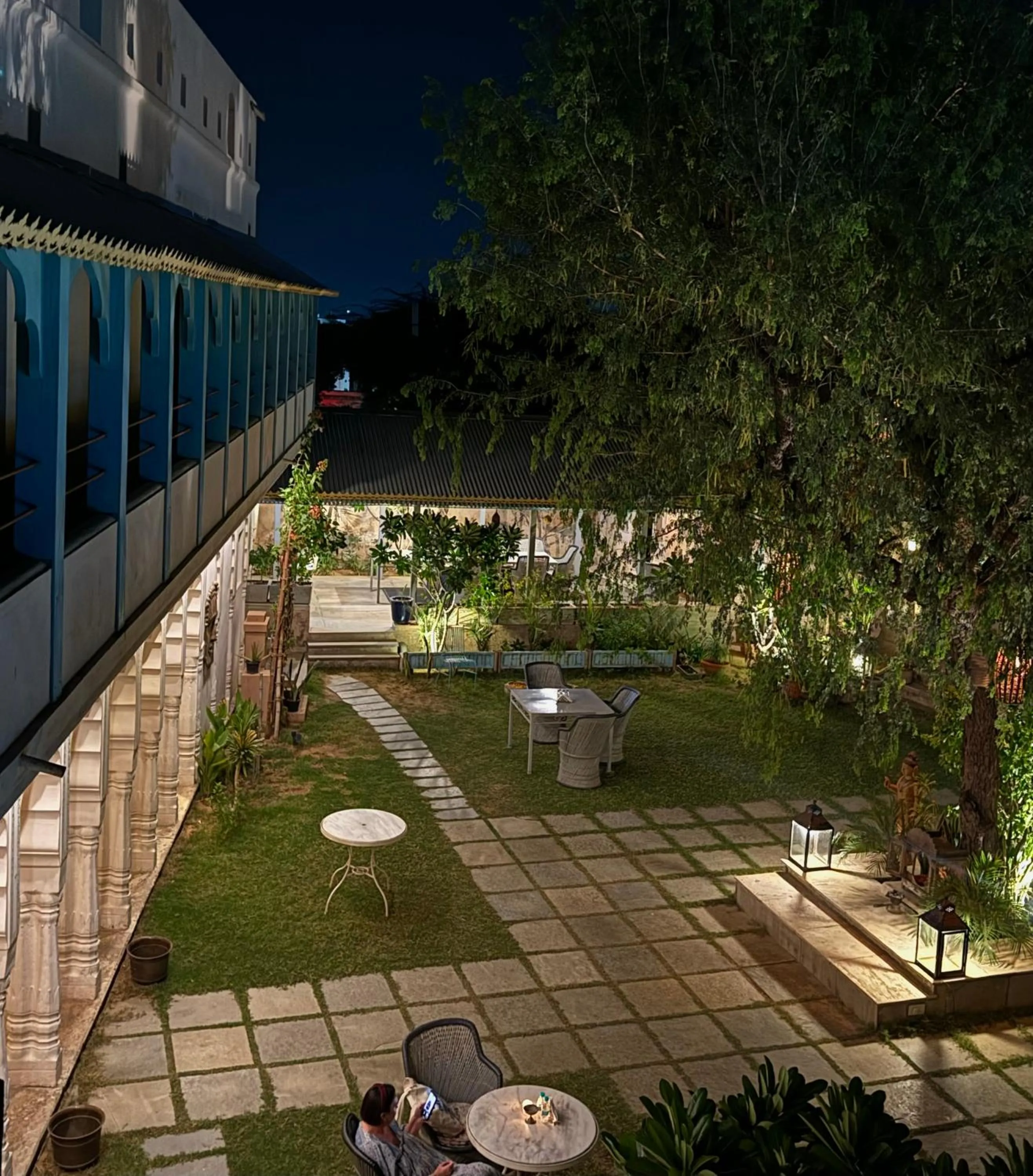 Garden in Mandawa Kothi