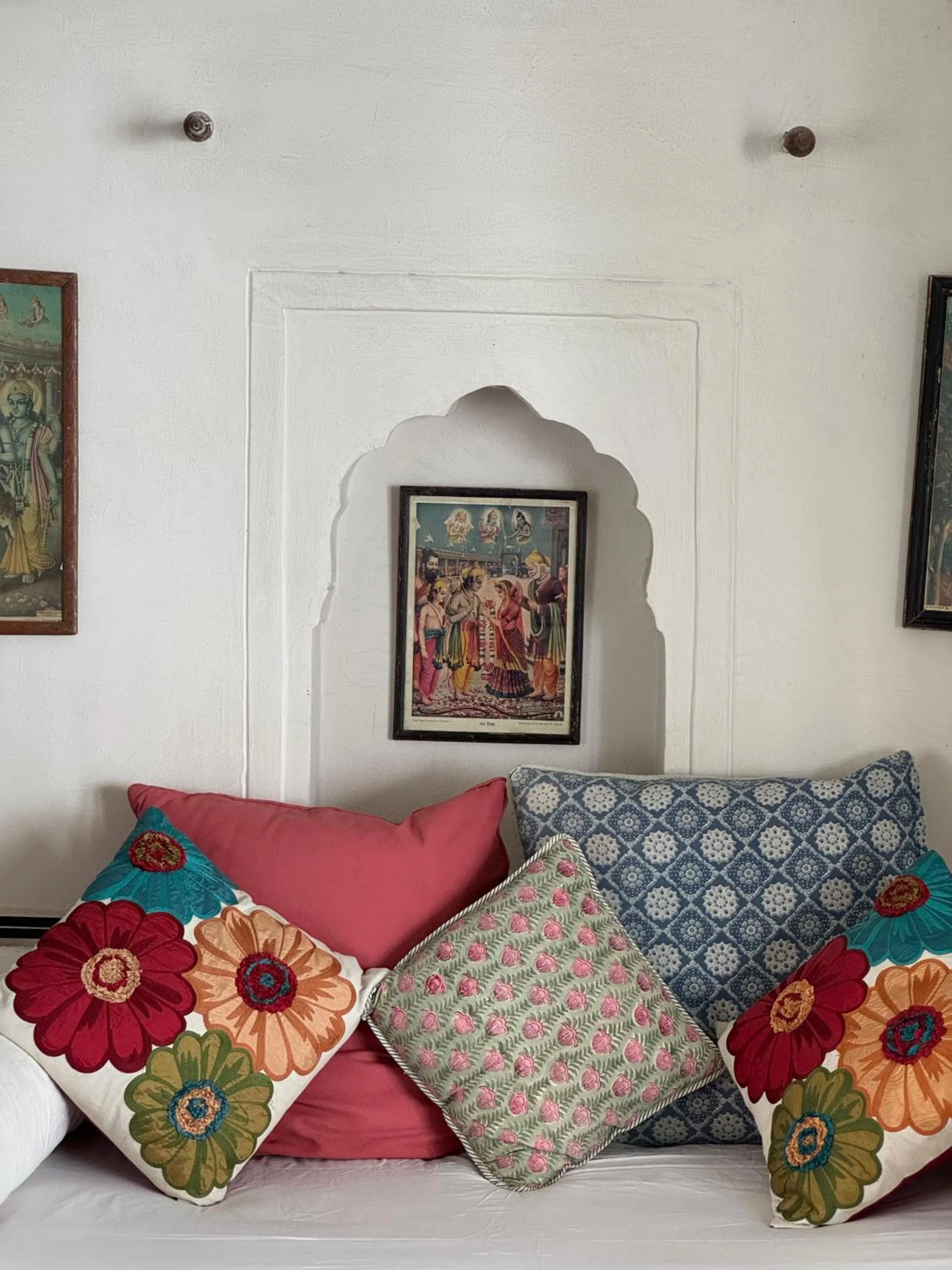 Seating area in Mandawa Kothi
