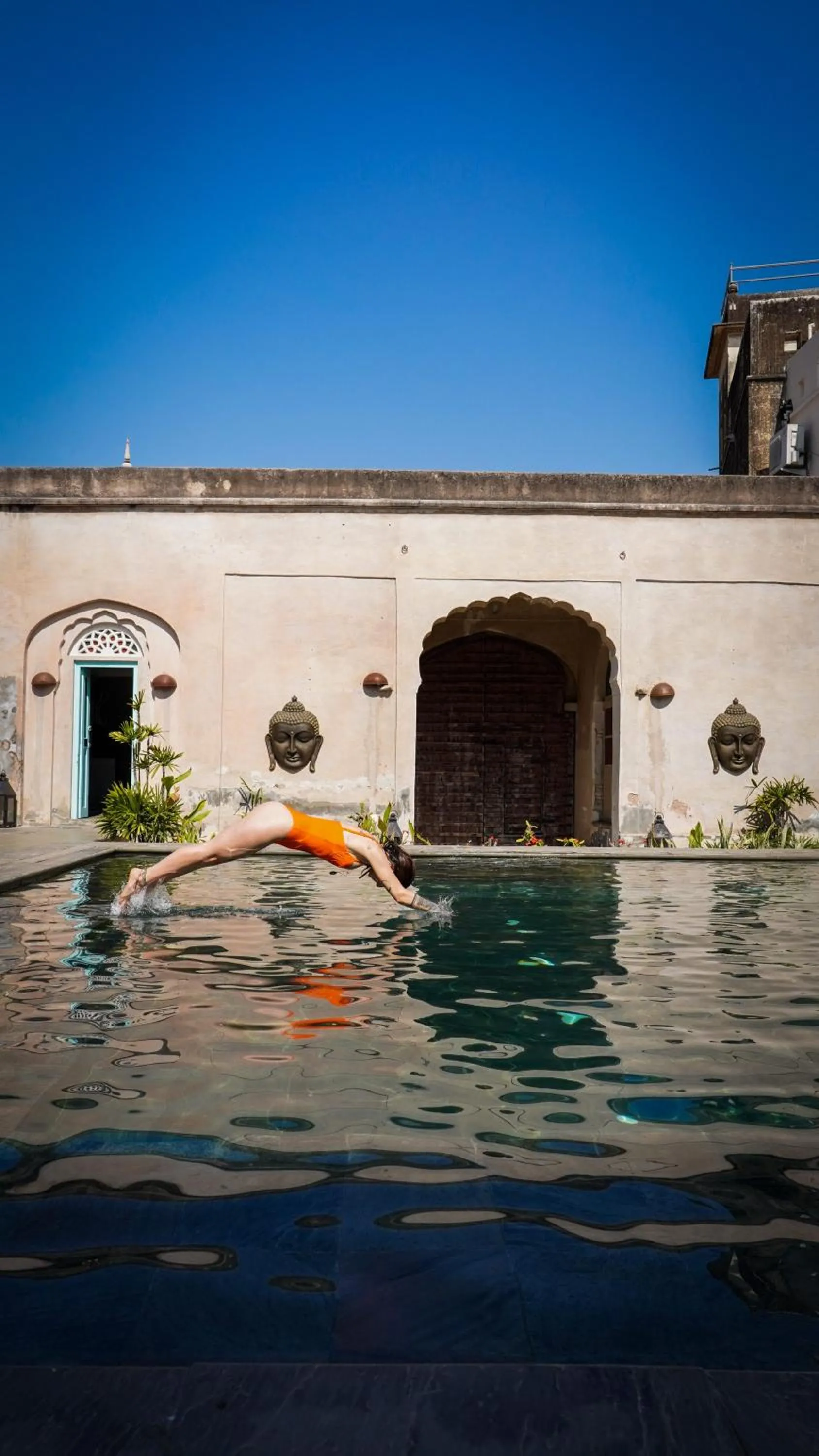 Swimming pool in Mandawa Kothi