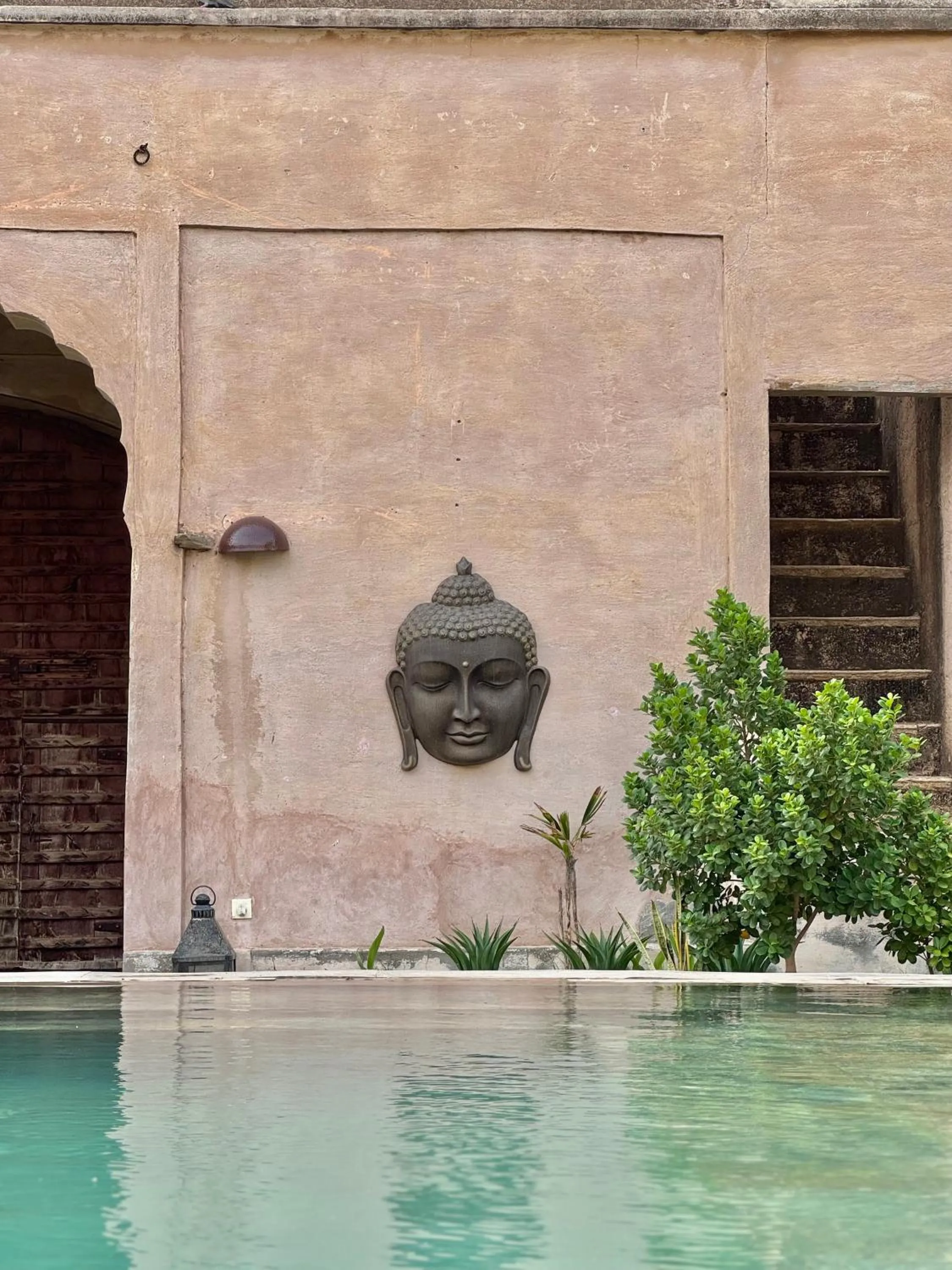Pool view in Mandawa Kothi