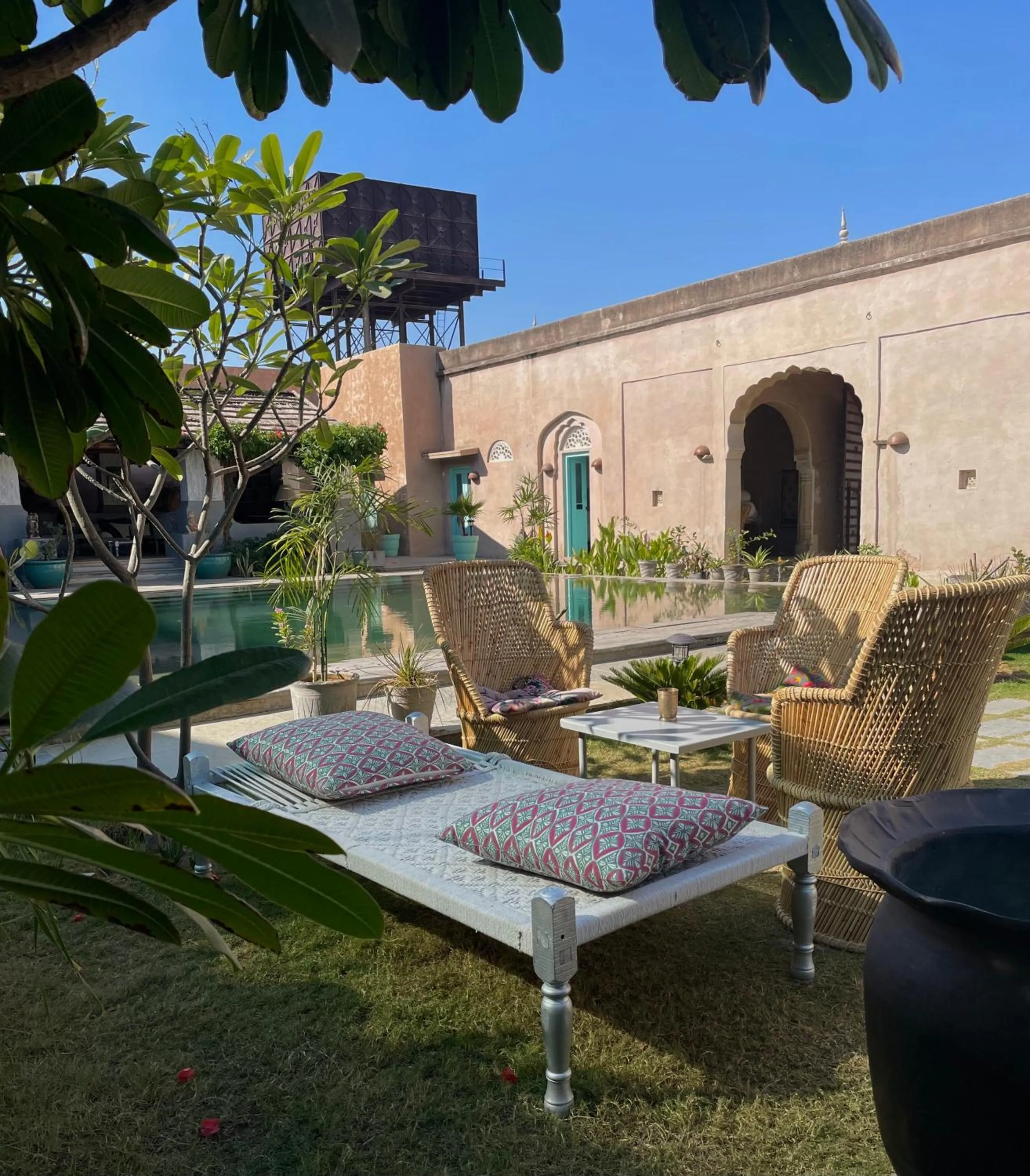 Garden in Mandawa Kothi