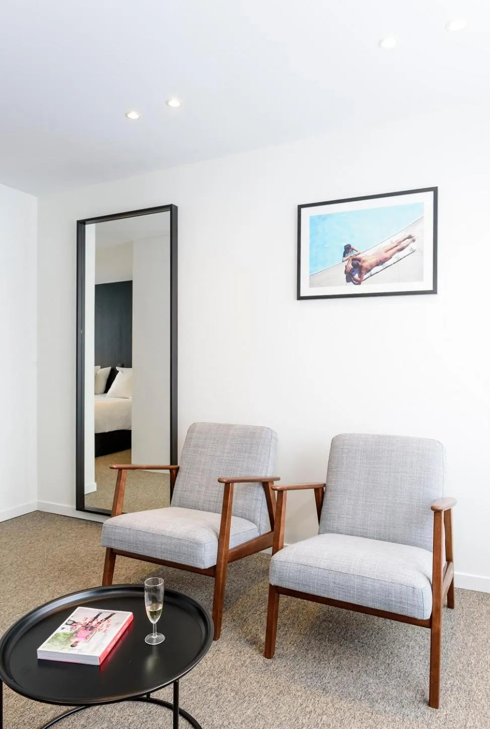 Seating area in Hotel Nelson