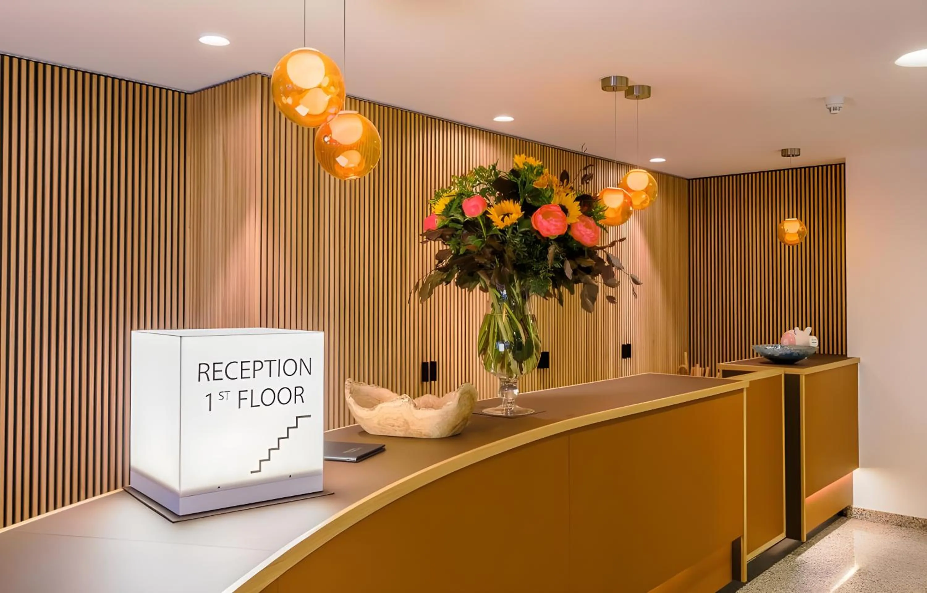 Lobby or reception in Hotel Nelson