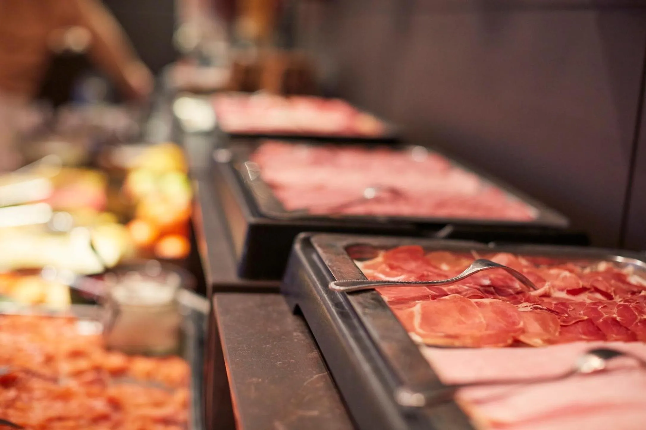 Buffet breakfast in Hotel Nelson