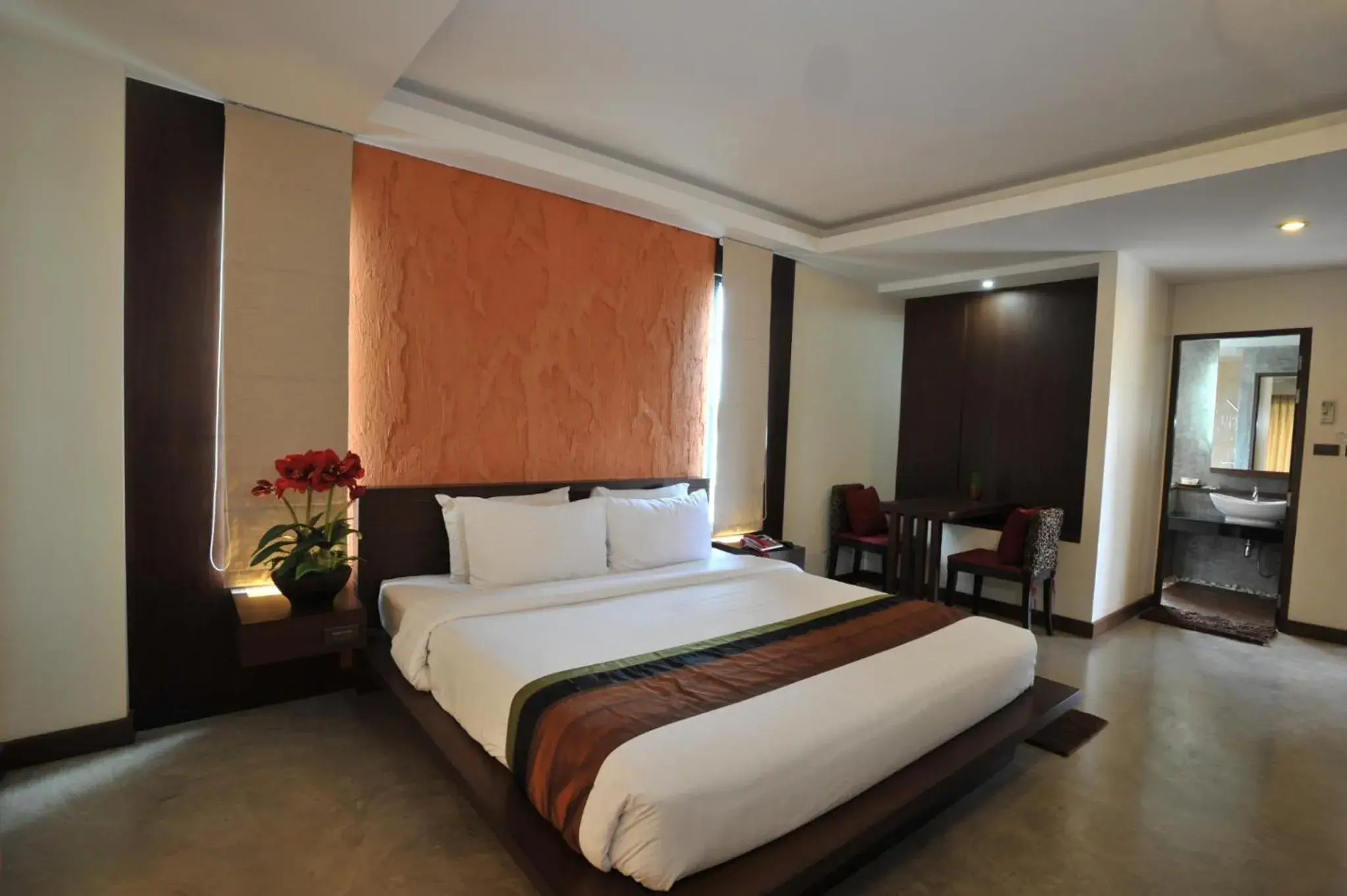 Bed in The Charm Boutique Resort Bed in The Charm Boutique Resort